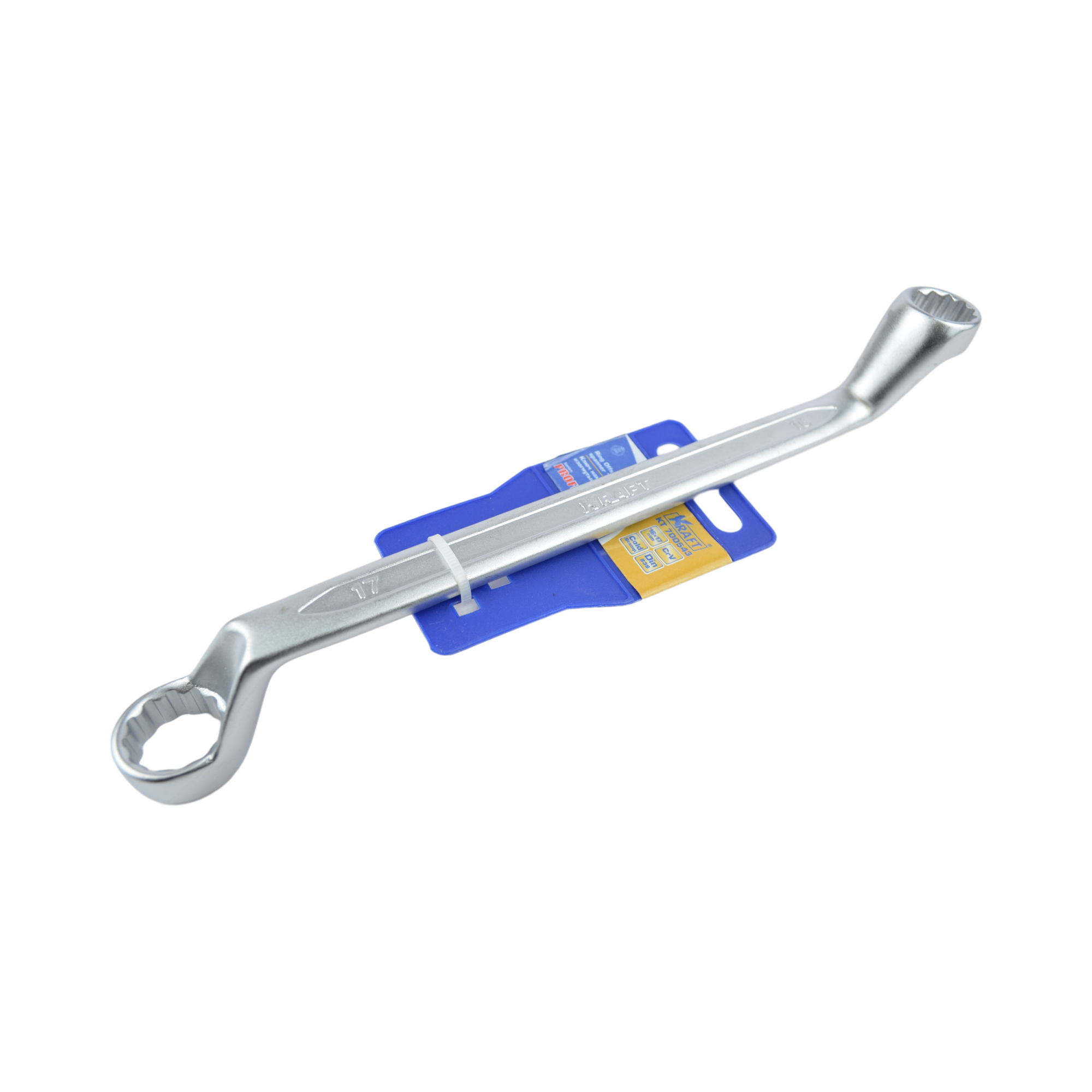 ключ накидной двухсторонний 16х17 KRAFT 700543