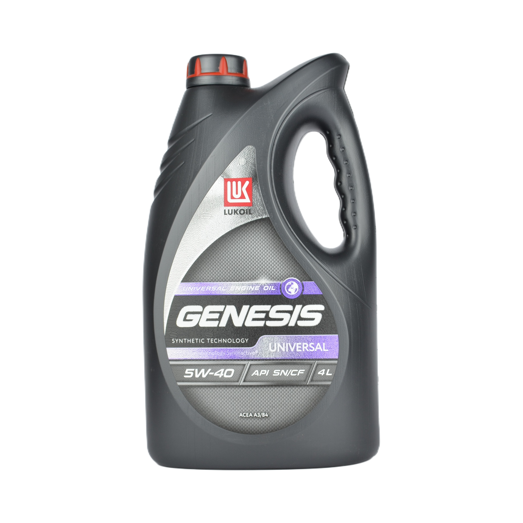 масло Лукойл Genesis Universal 5w40 SN/CF полусинтетика 4л (4)