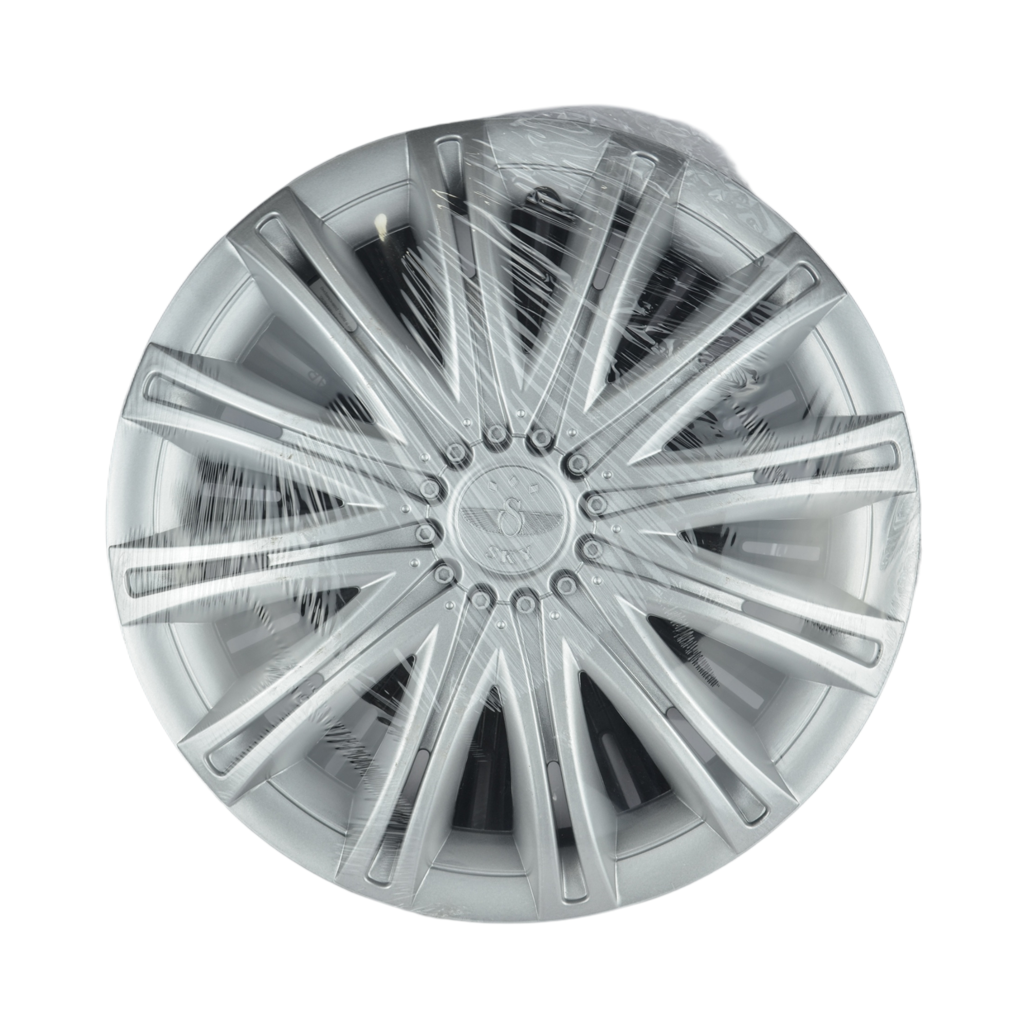 колпак колеса R14 серый LECAR SKY к-т 2 шт. 