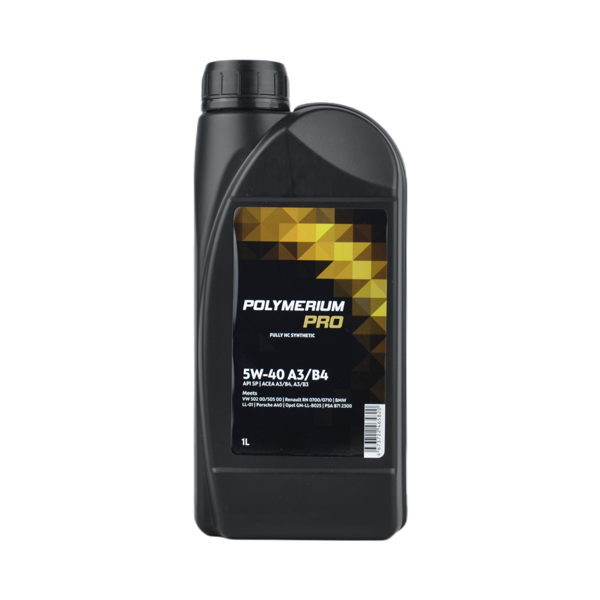 масло POLYMERIUM PRO 5w40 А3/В4 SN 1л