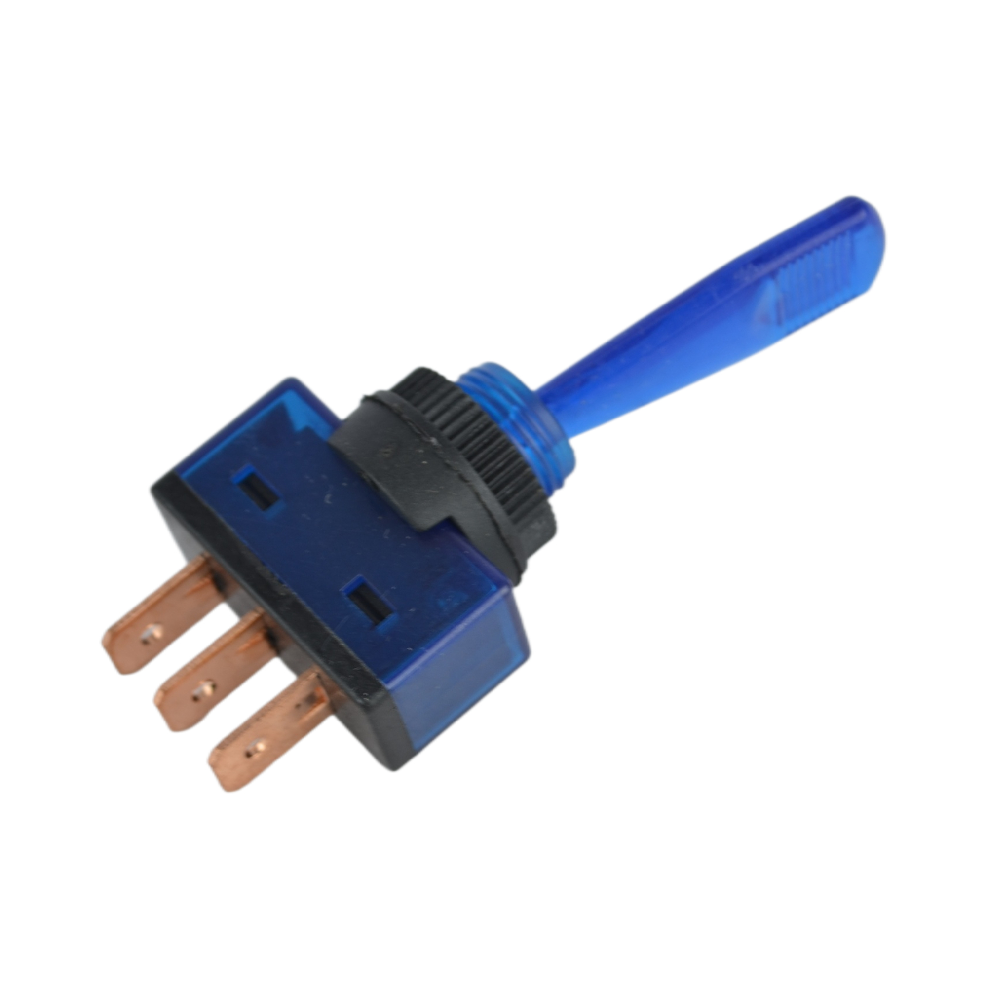 тумблер длинный синий