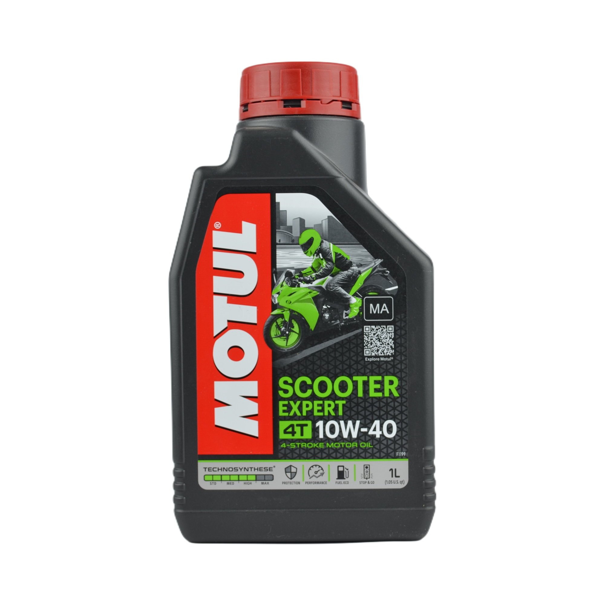 масло Motul 4Т Scooter Expert 10w40 полусинтетика 1л