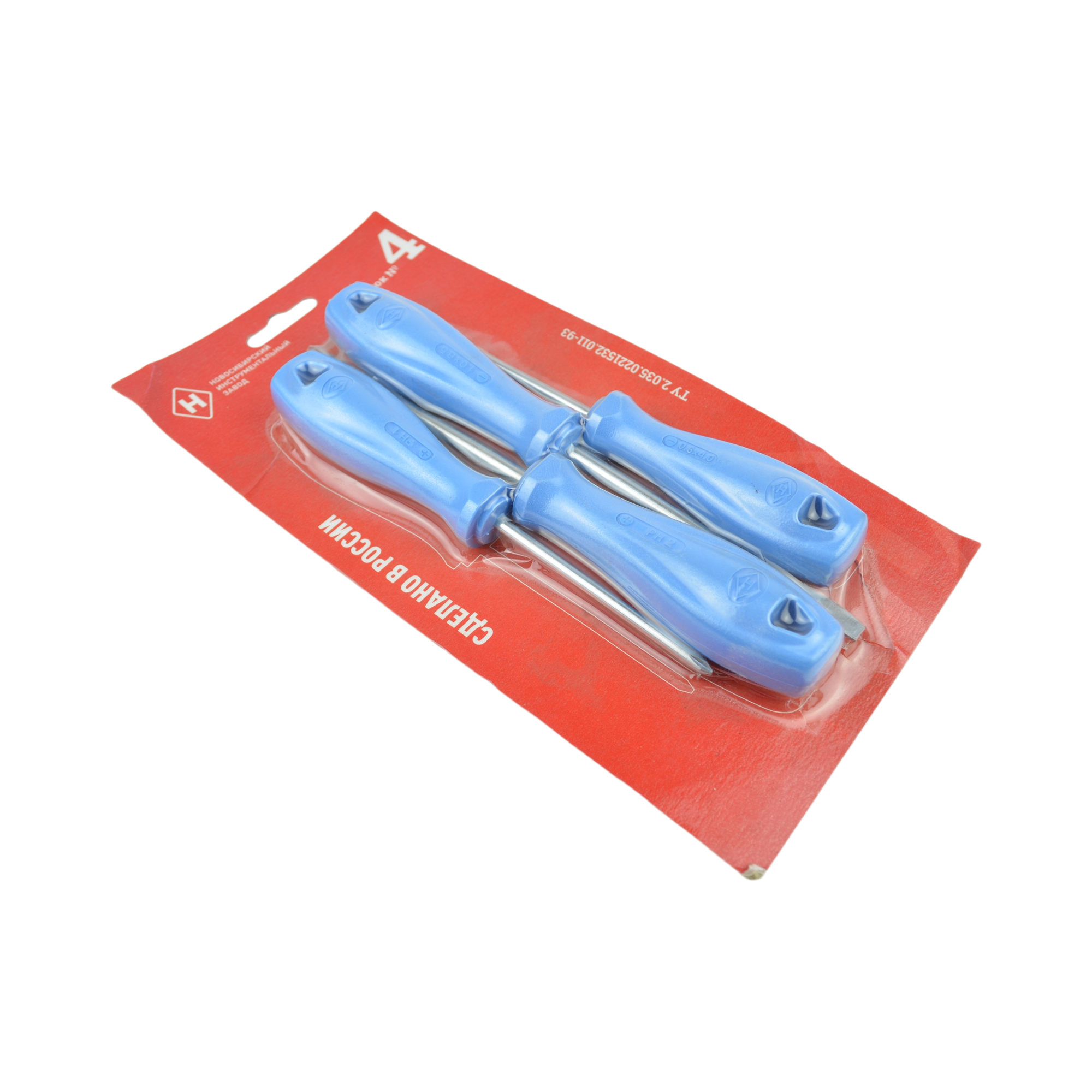 набор отверток 4 предм. Новосибирский инструмент 57156015