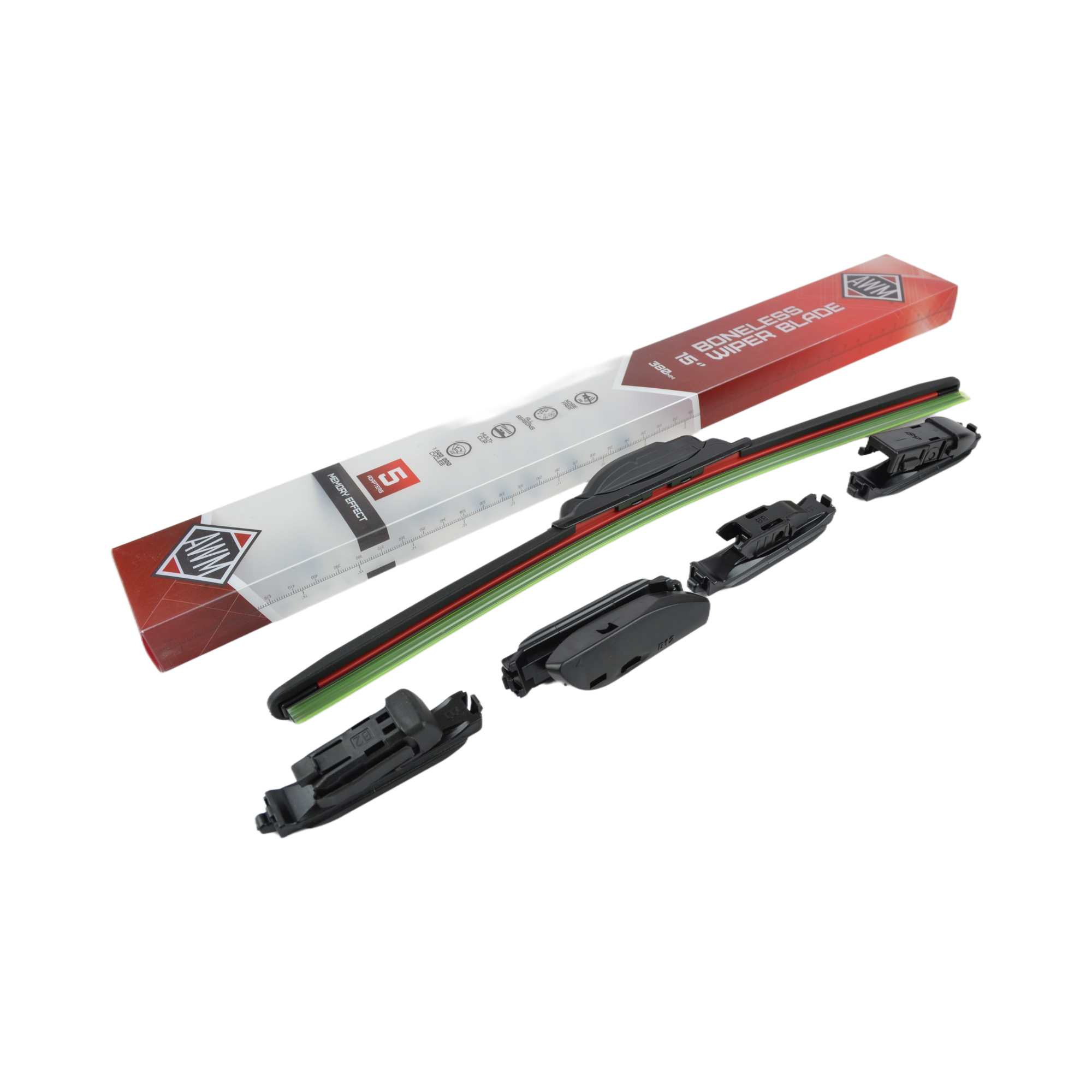 щетка стеклоочистителя 38см бескаркасная AWM 