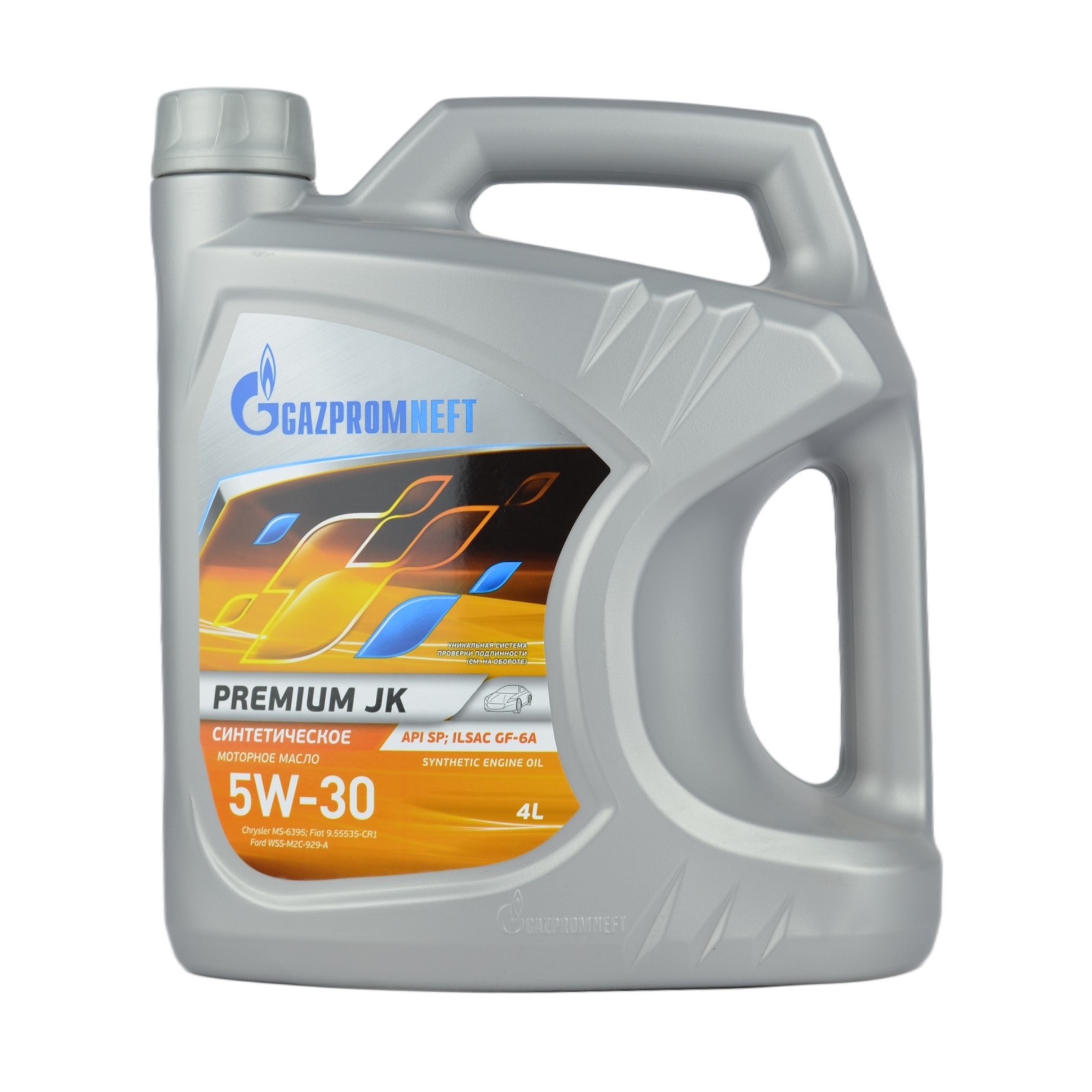 масло Gazpromneft Premium JK 5w30 синтетика 4л (3)