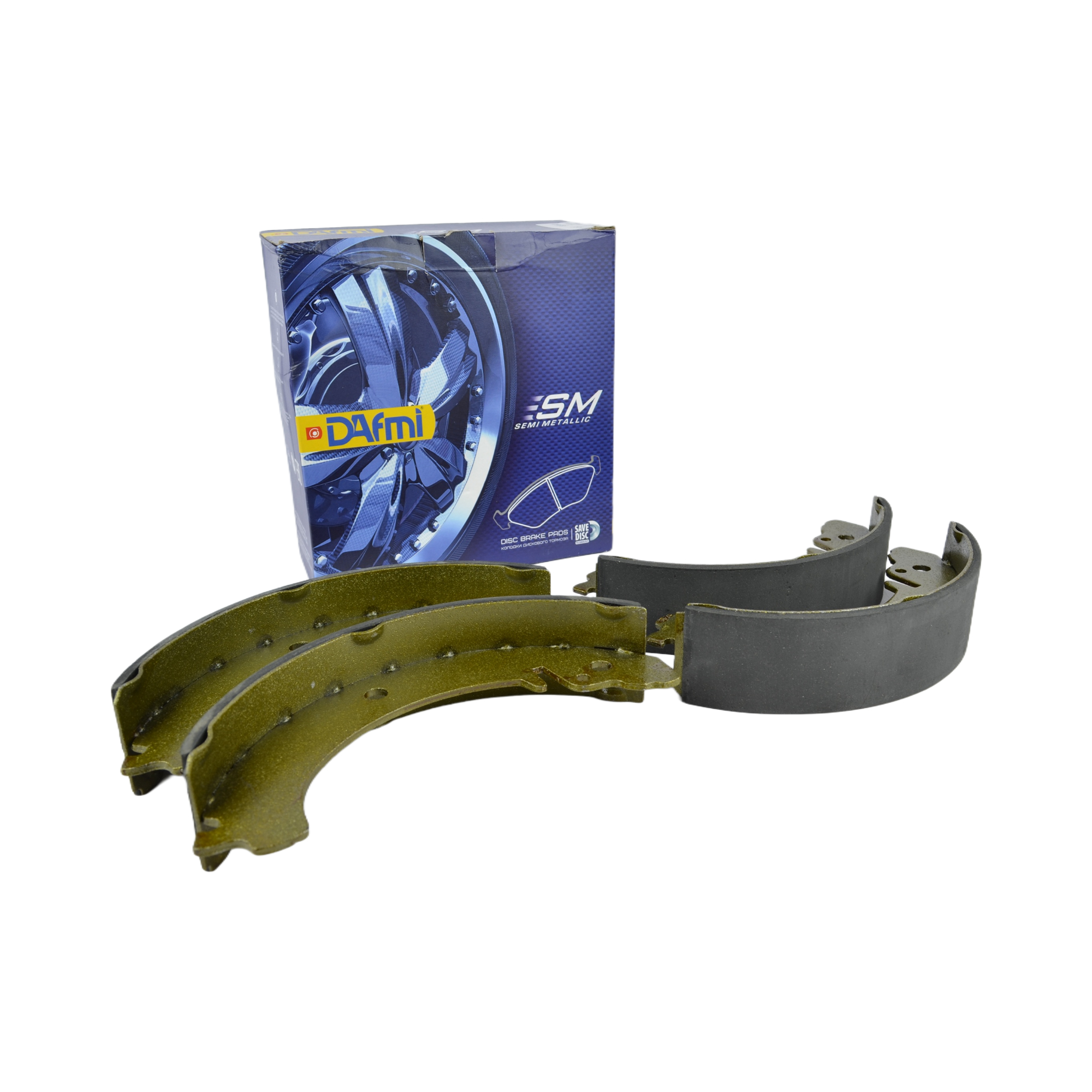 колодки задние 2101 Дафми DA656 к-т (4)