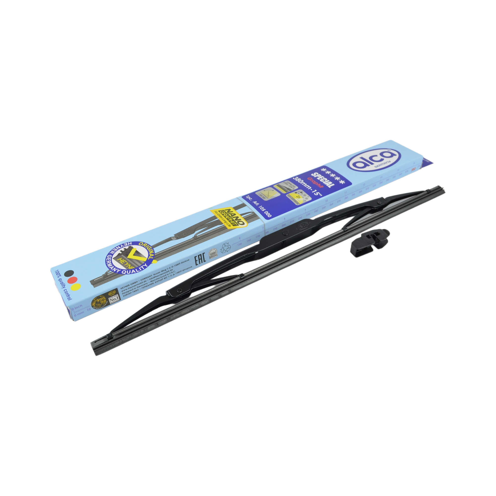 щетка стеклоочистителя 38см каркасная ALCA 105000