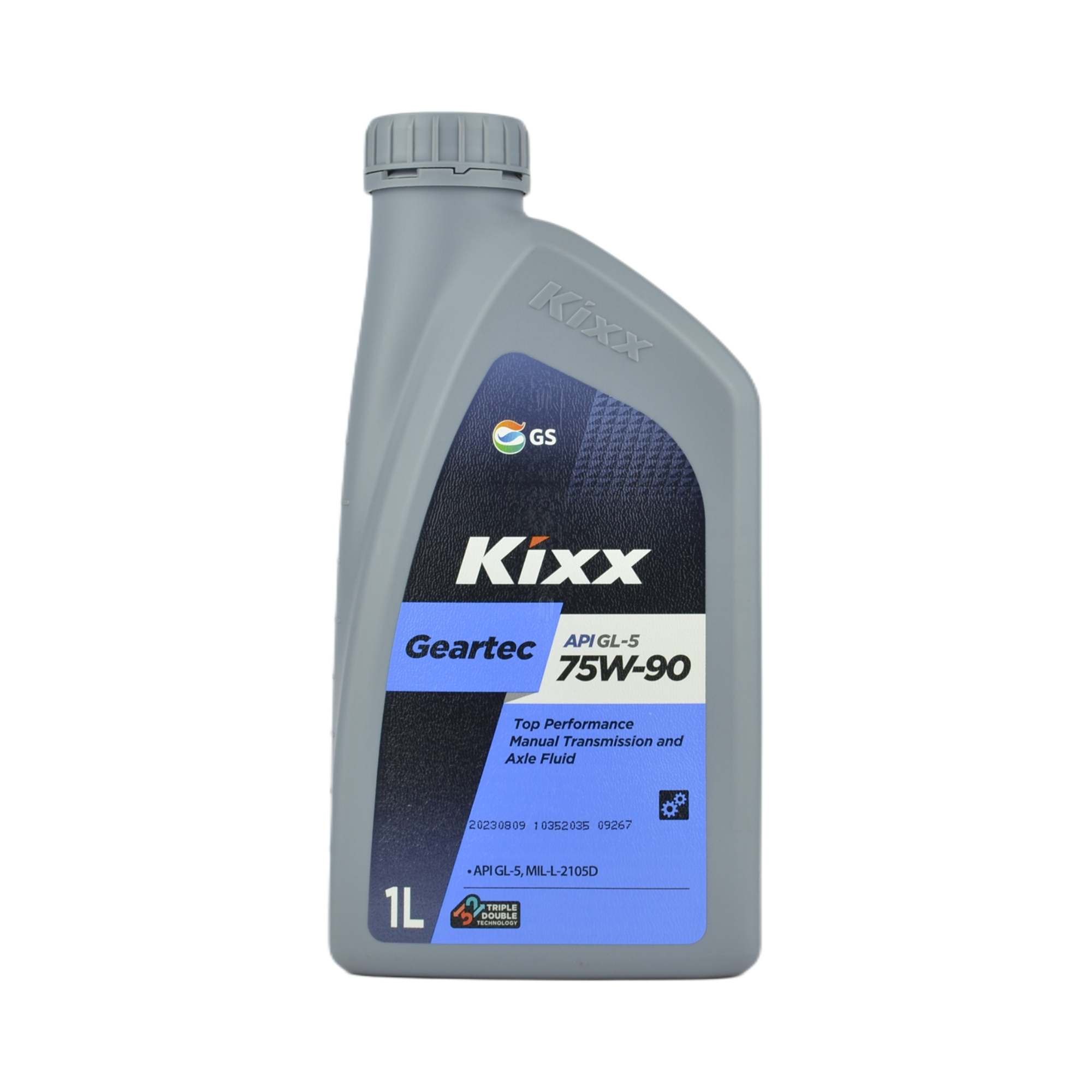 масло трансмиссионное Kixx Geartec GL-5 75w90 полусинтетика 1л