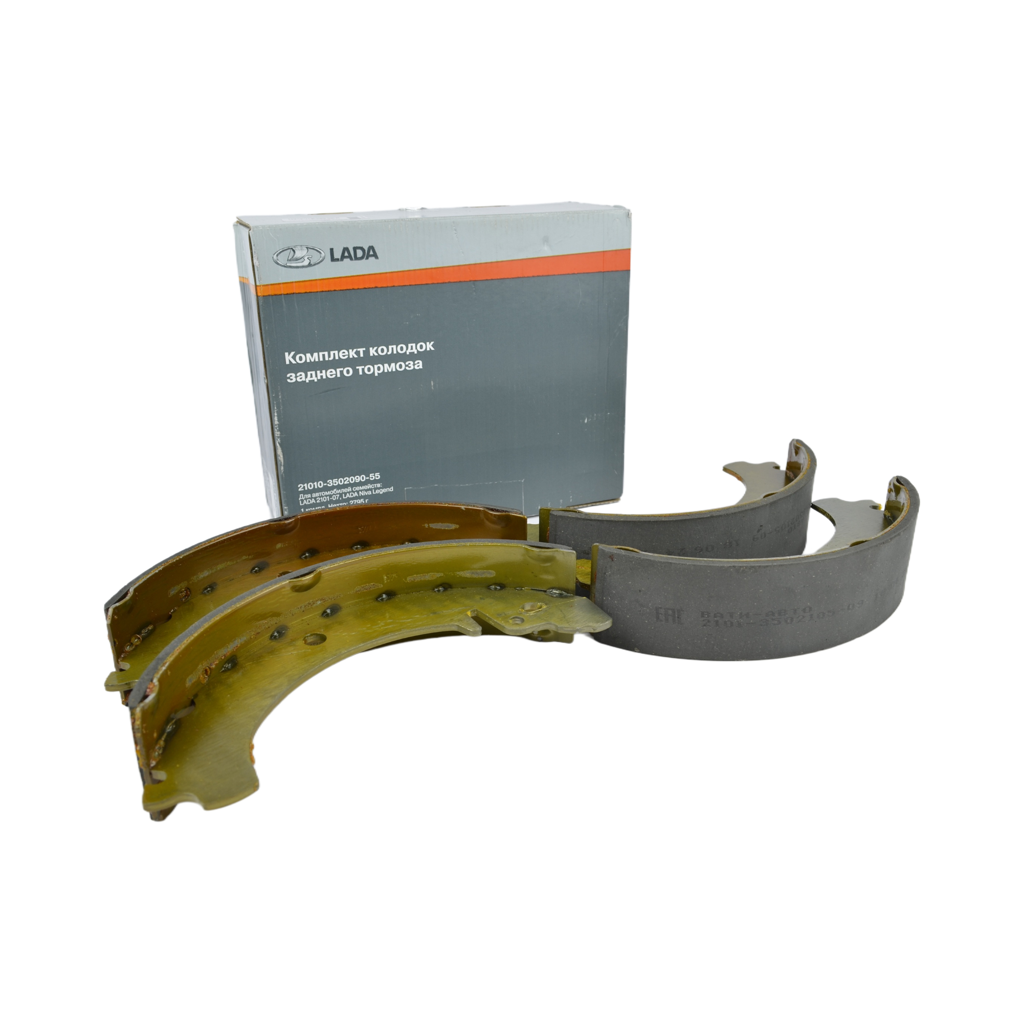 колодки задние 2101 ВИС к-т