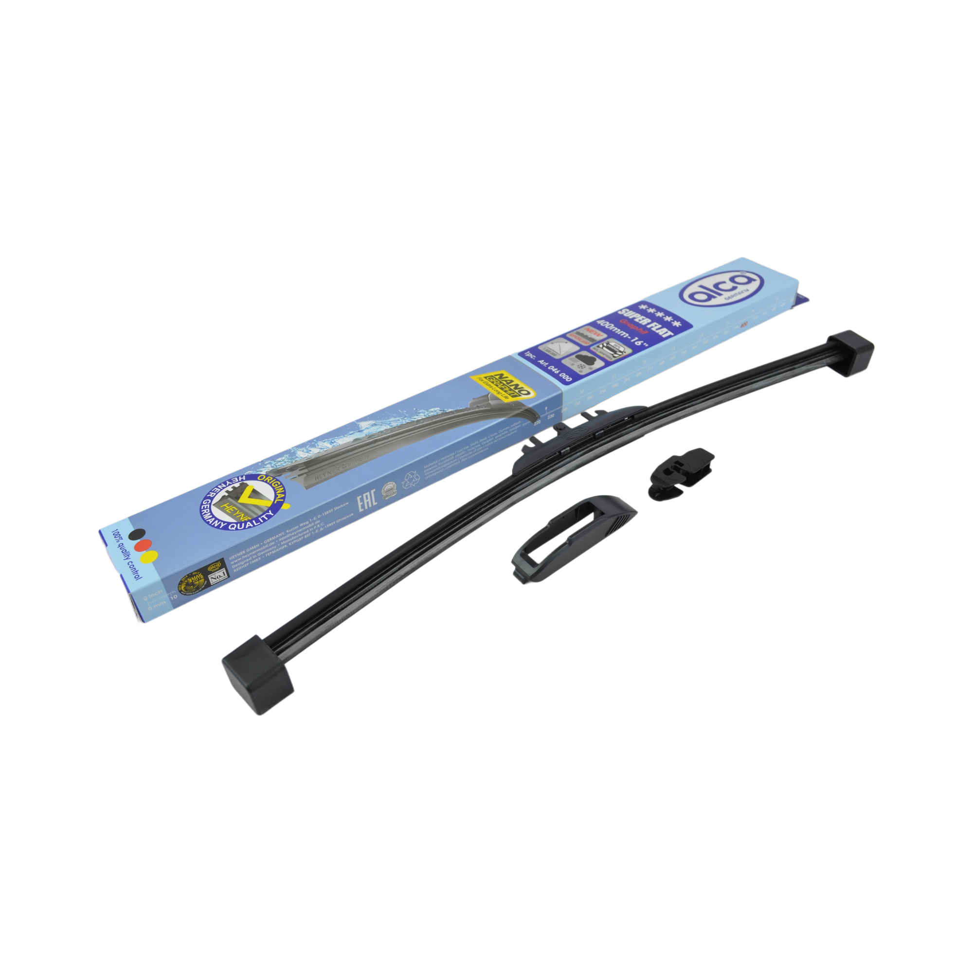 щетка стеклоочистителя 40см бескаркасная ALCA 046000  