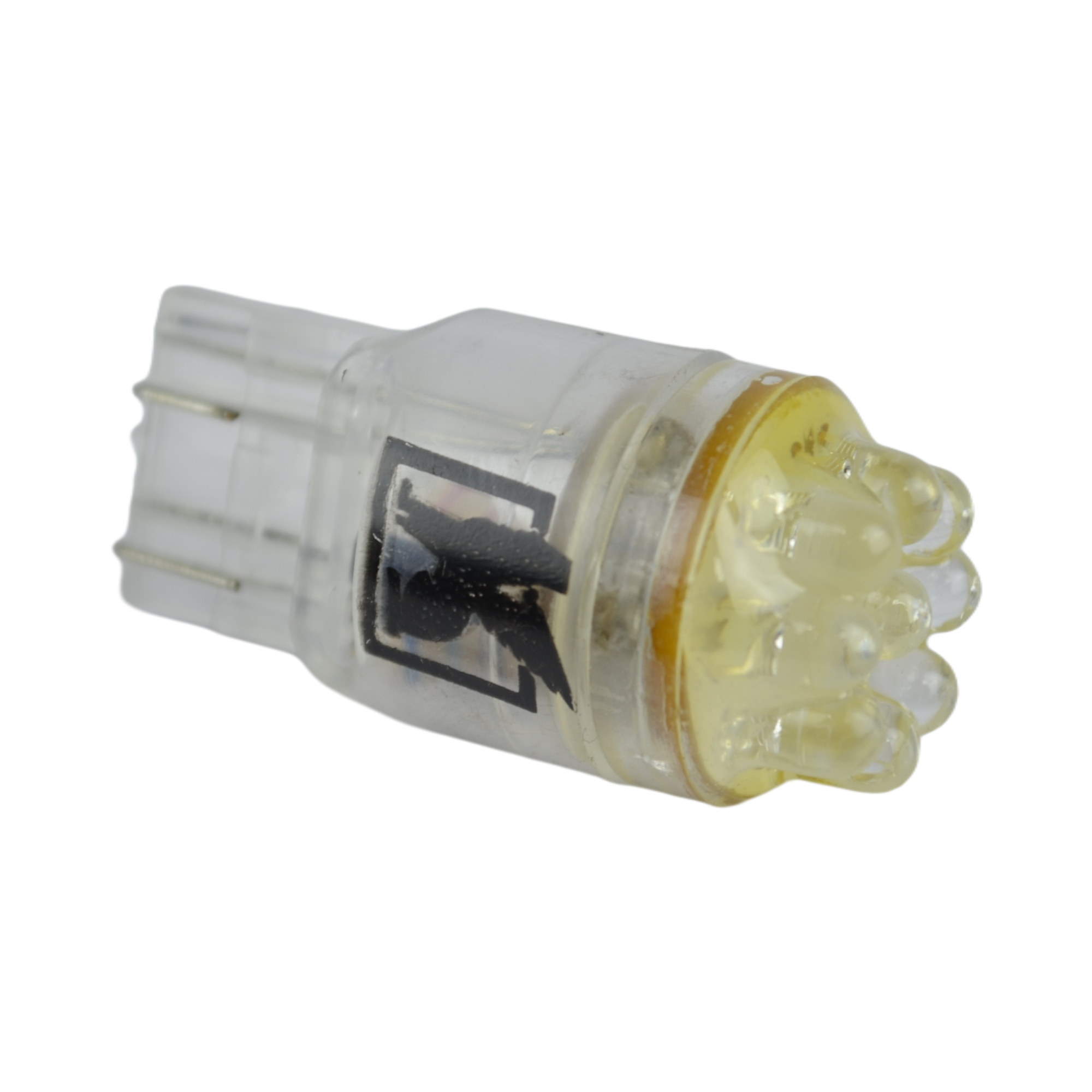 лампа светодиодная T20 W21/5W KRAFT (W3x16d) 12v red 700080