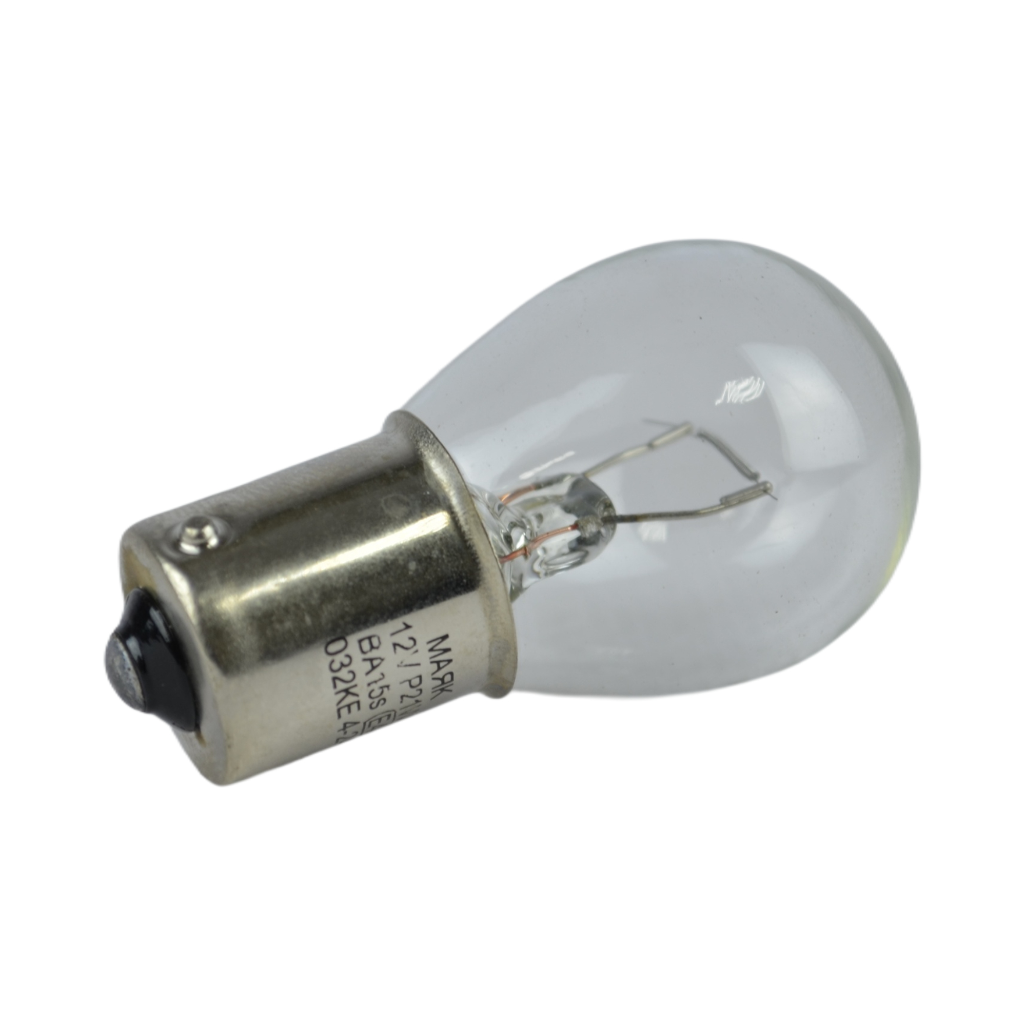 лампа ВА15S 1-контакт. 12V P21W стоп, габариты 61213 (100)