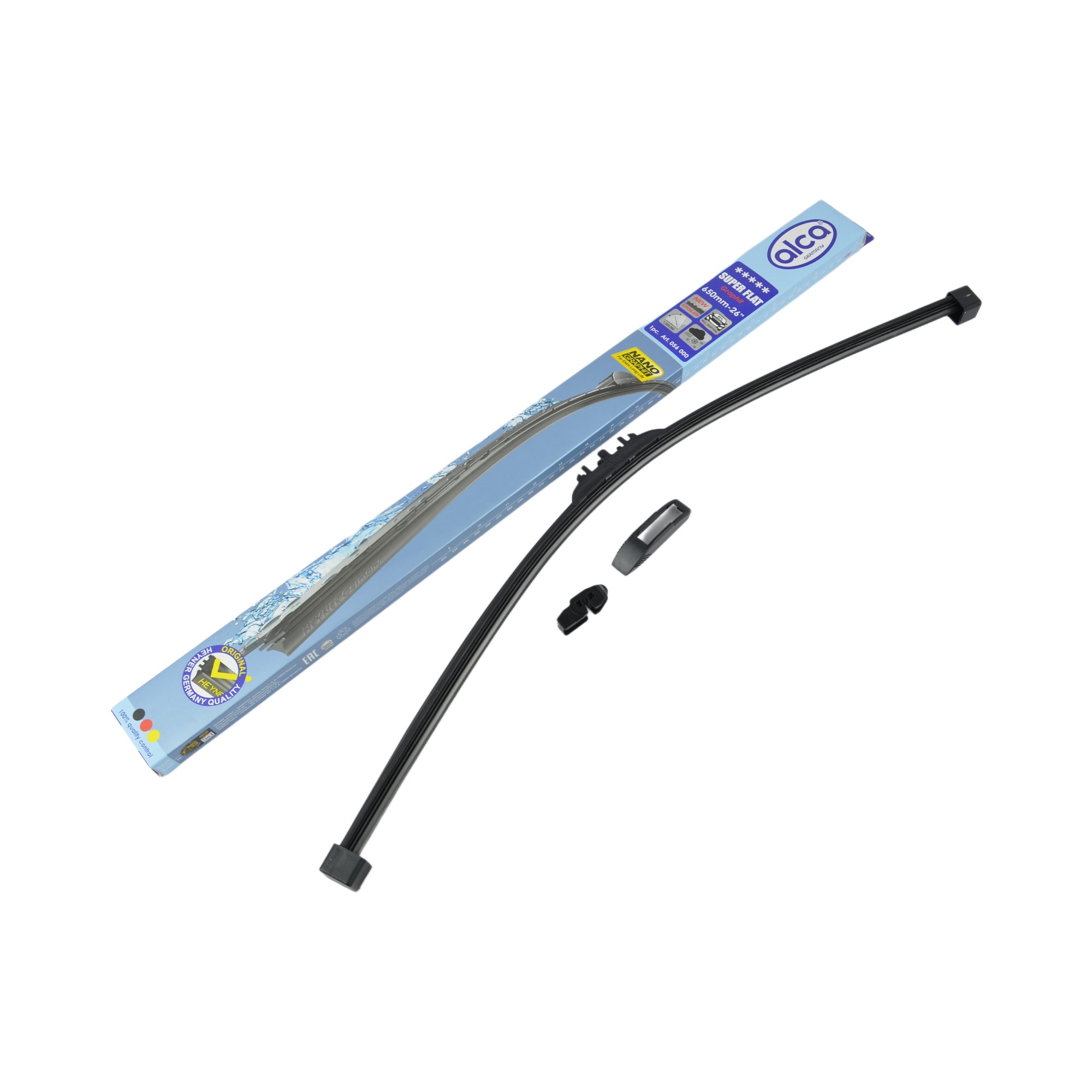 щетка стеклоочистителя 65см бескаркасная ALCA 056000  