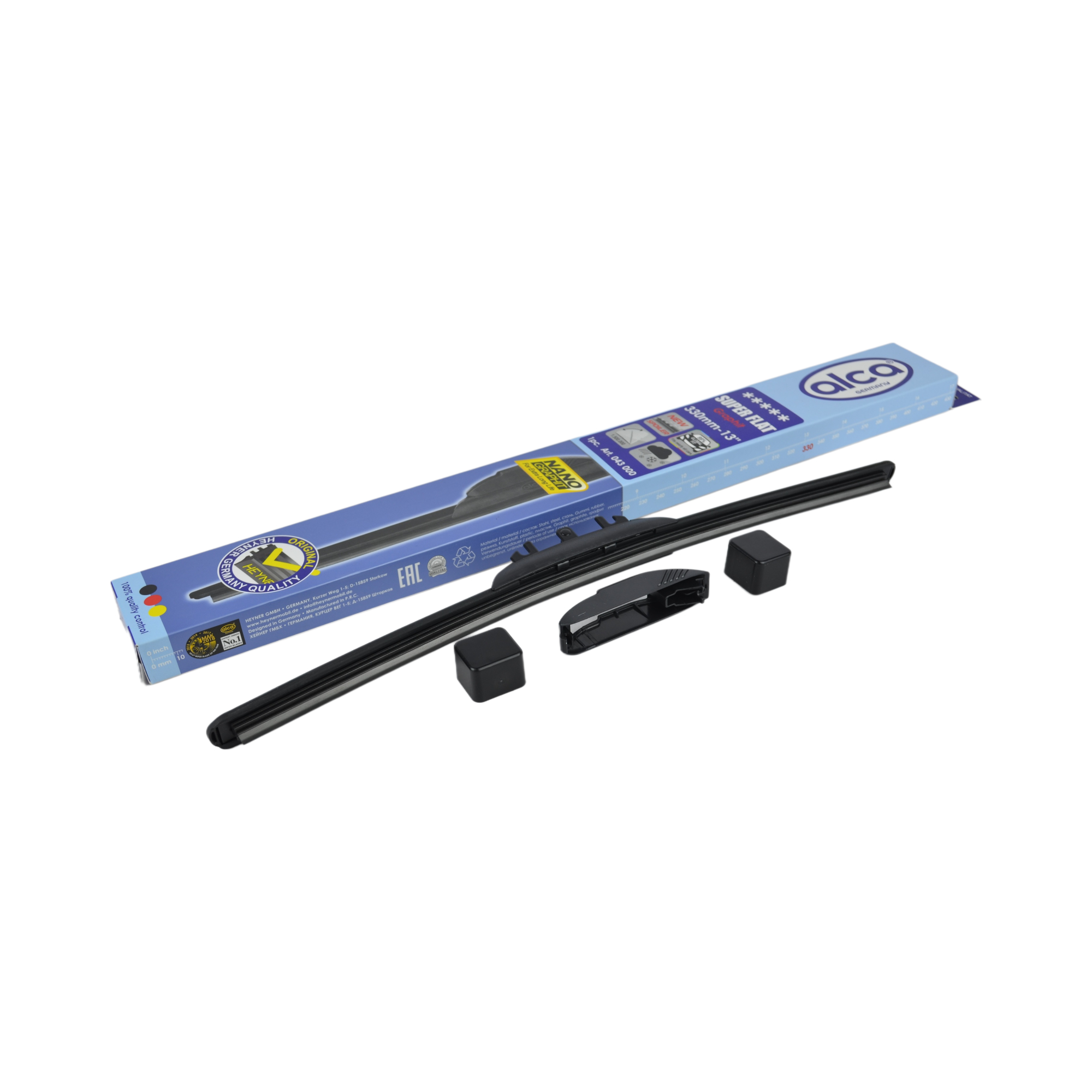 щетка стеклоочистителя 33см бескаркасная ALCA 043000 