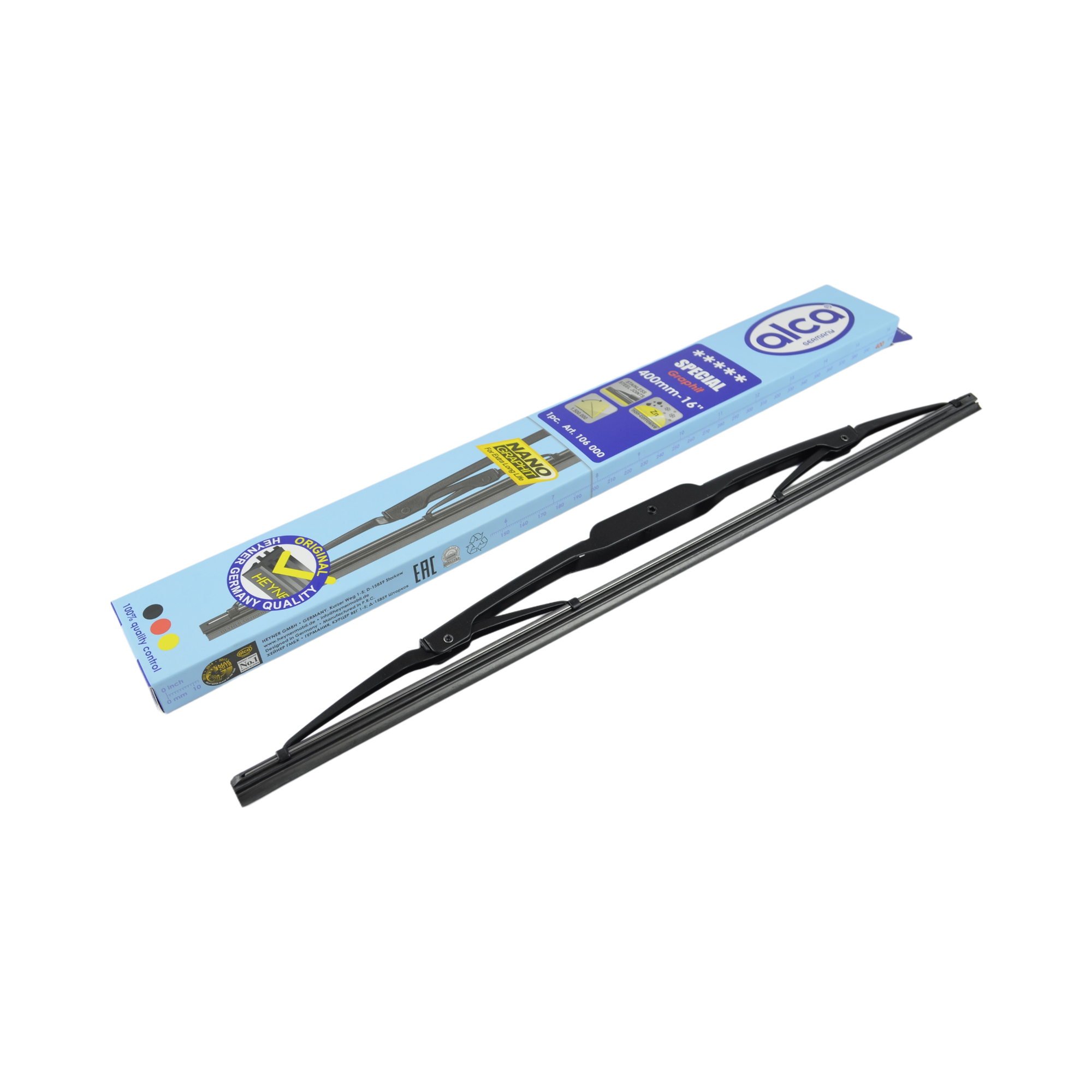 щетка стеклоочистителя 40см каркасная ALCA 106000  