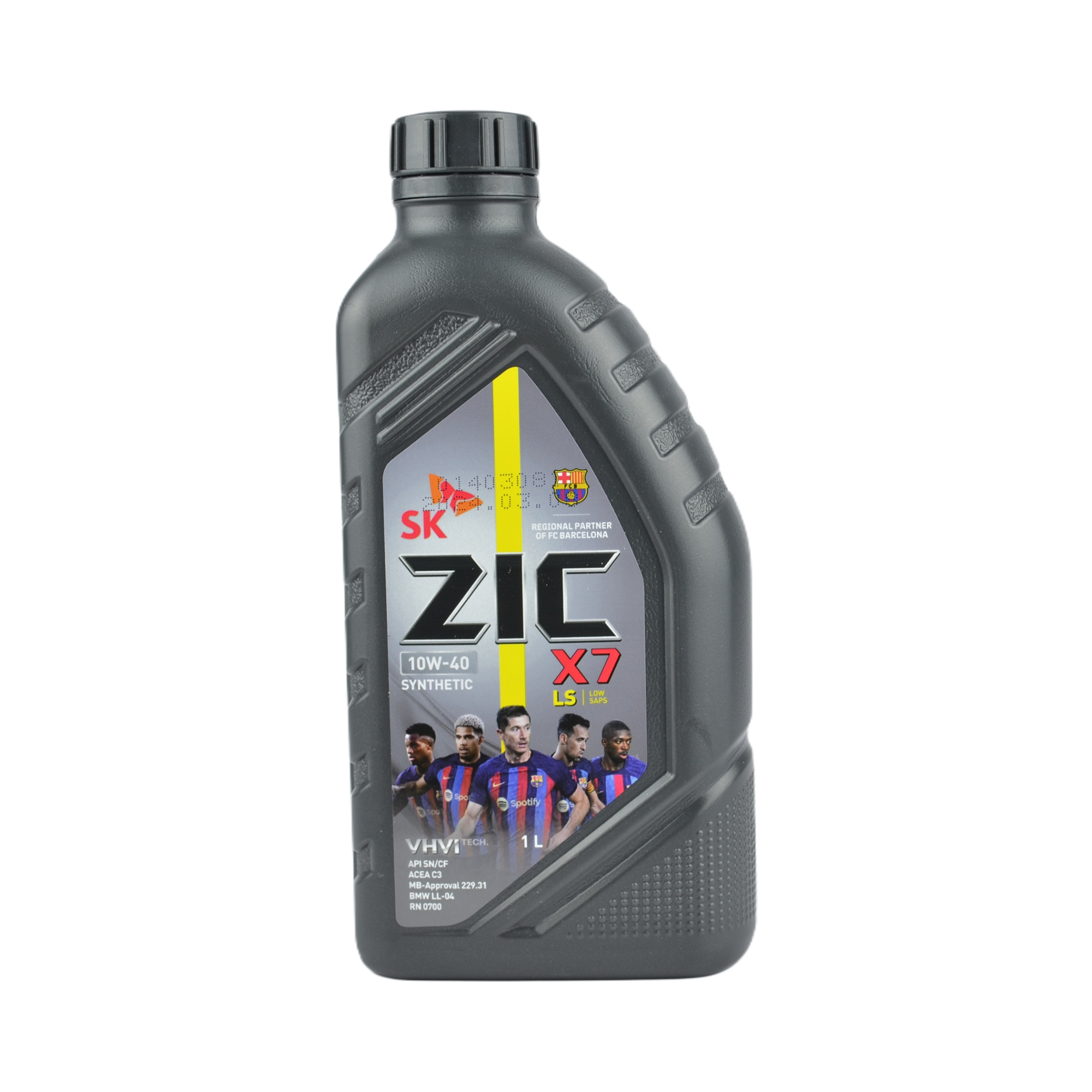 масло Zic X7 LS 10w40 SN/CF полусинтетика 1л 