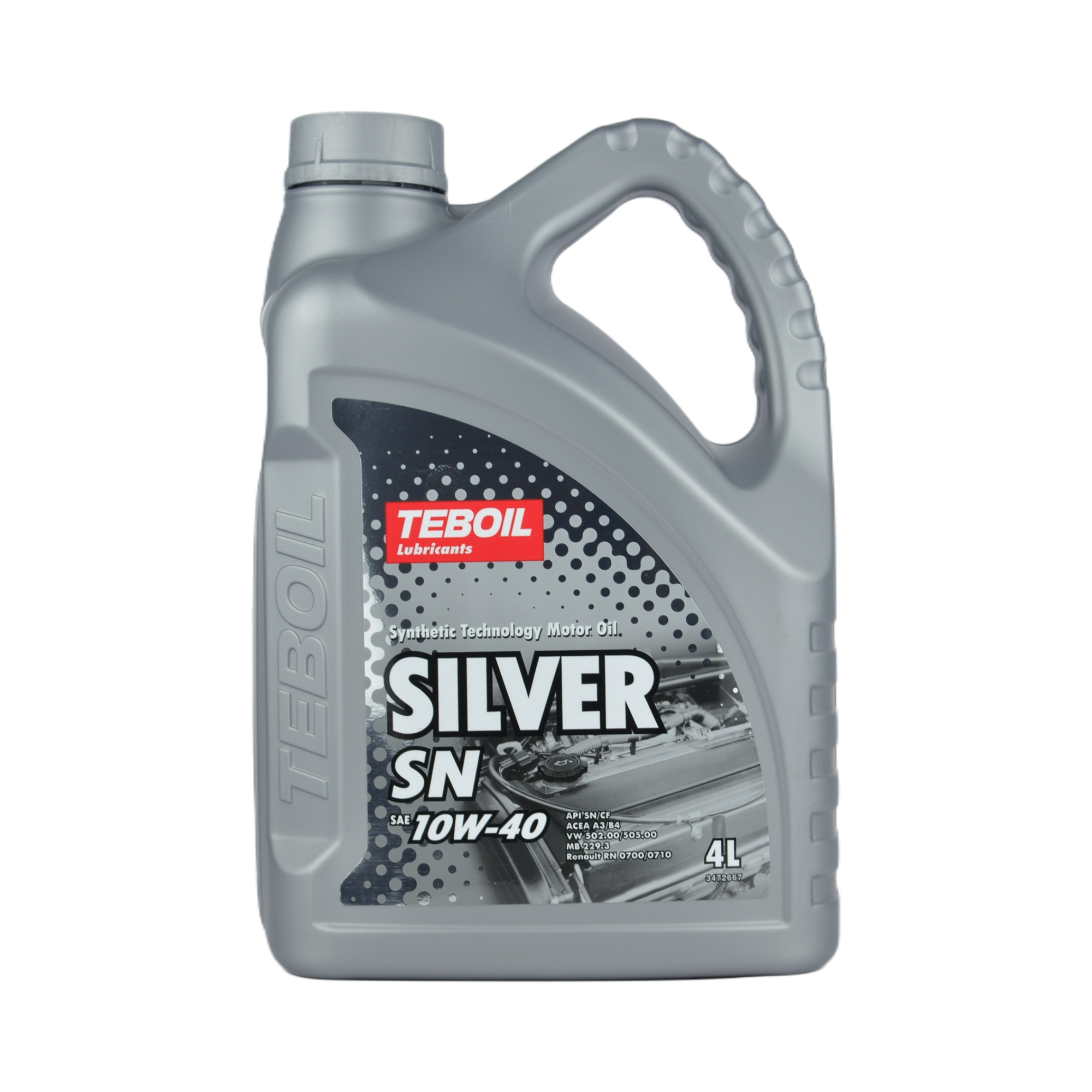 масло TEBOIL SILVER SN 10w40 полусинтетика 4л 