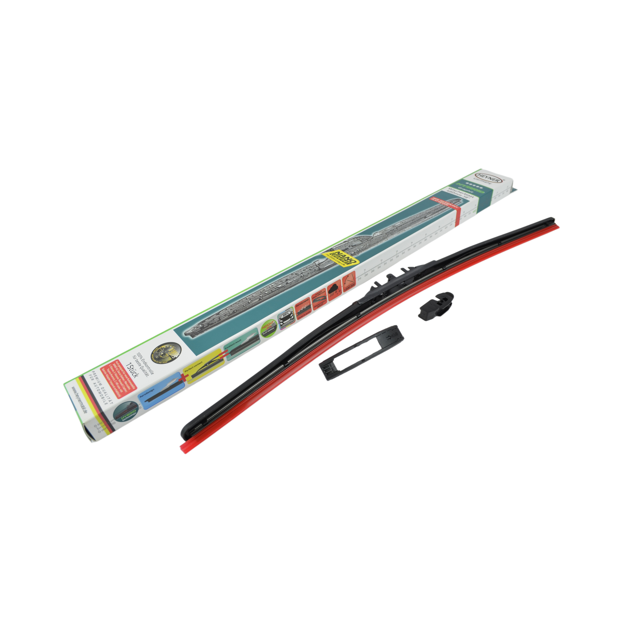 щетка стеклоочистителя 48см бескаркасная HEYNER HYBRID 029000  