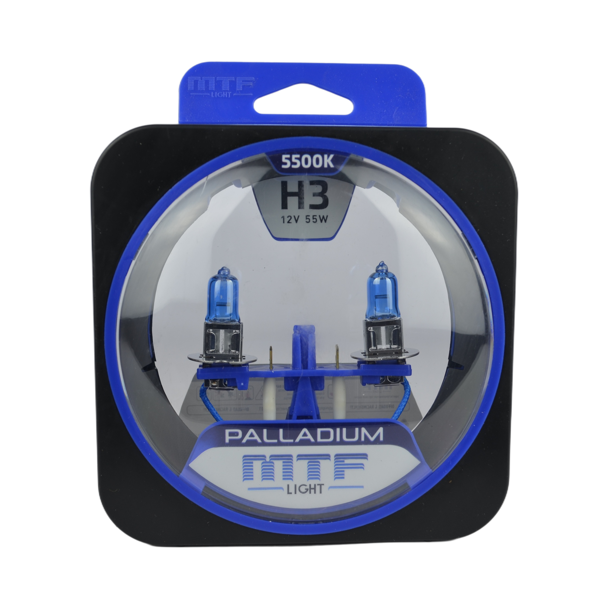 лампа галогеновая Н-3 MTF Palladium 5500K 55w к-т