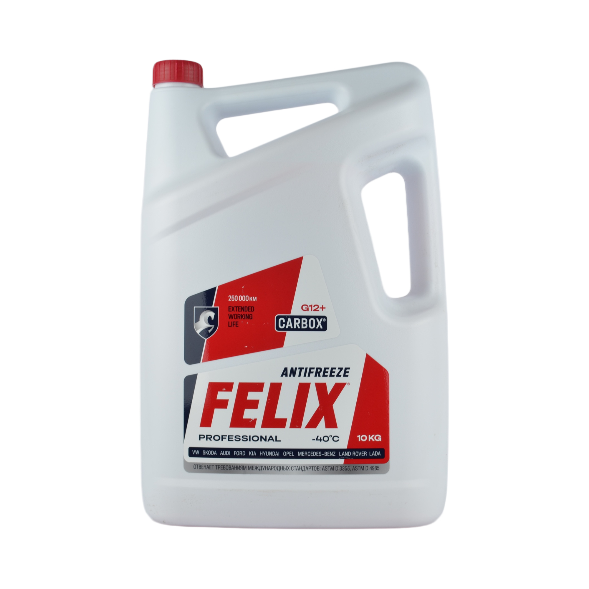антифриз FELIX carbox красный 10л (ТС)
