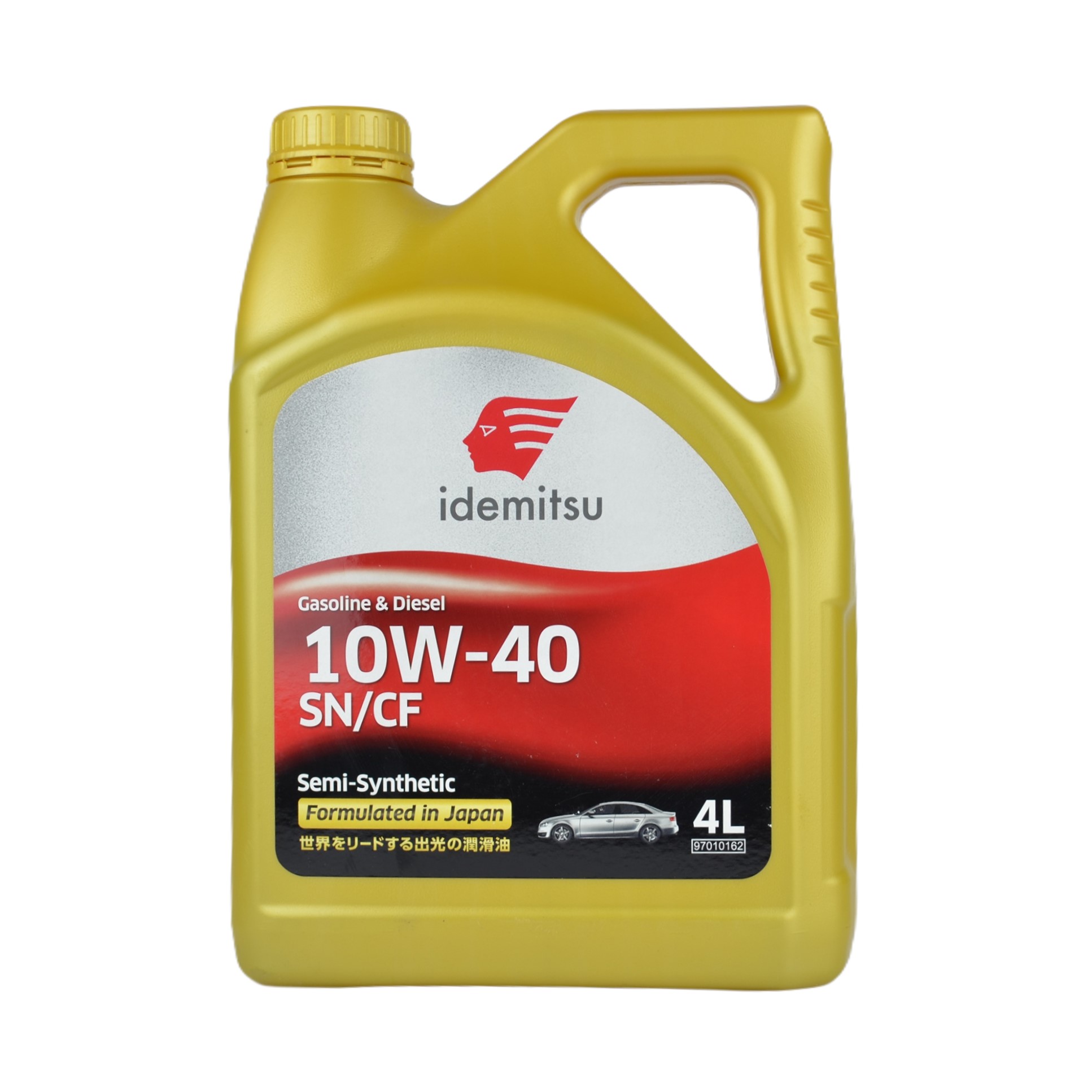 масло IDEMITSU 10w40 SN/CF пластик полусинтетика 4л 30015049-746