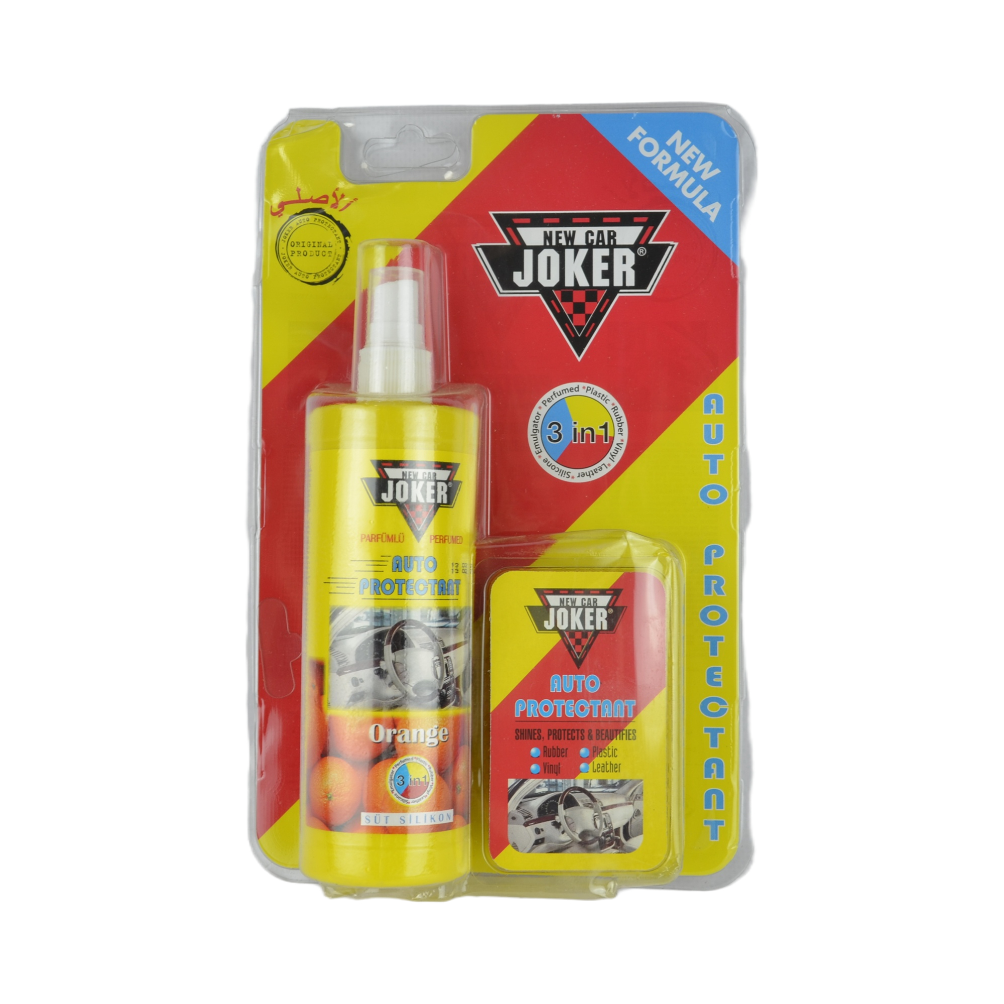 полироль панели JOKER с губкой 250мл (12)