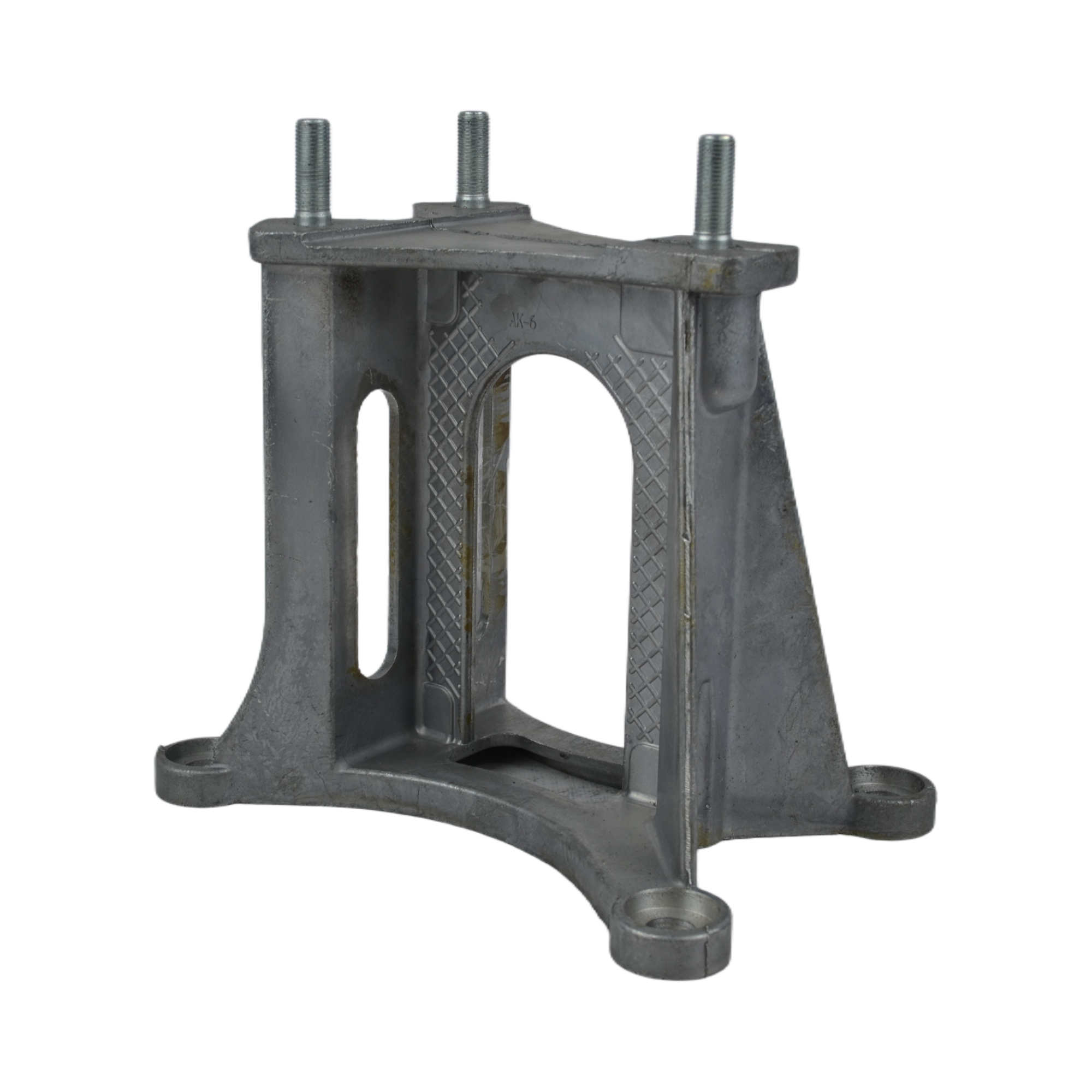 кронштейн запаски 2123 под литой диск (силумин) 