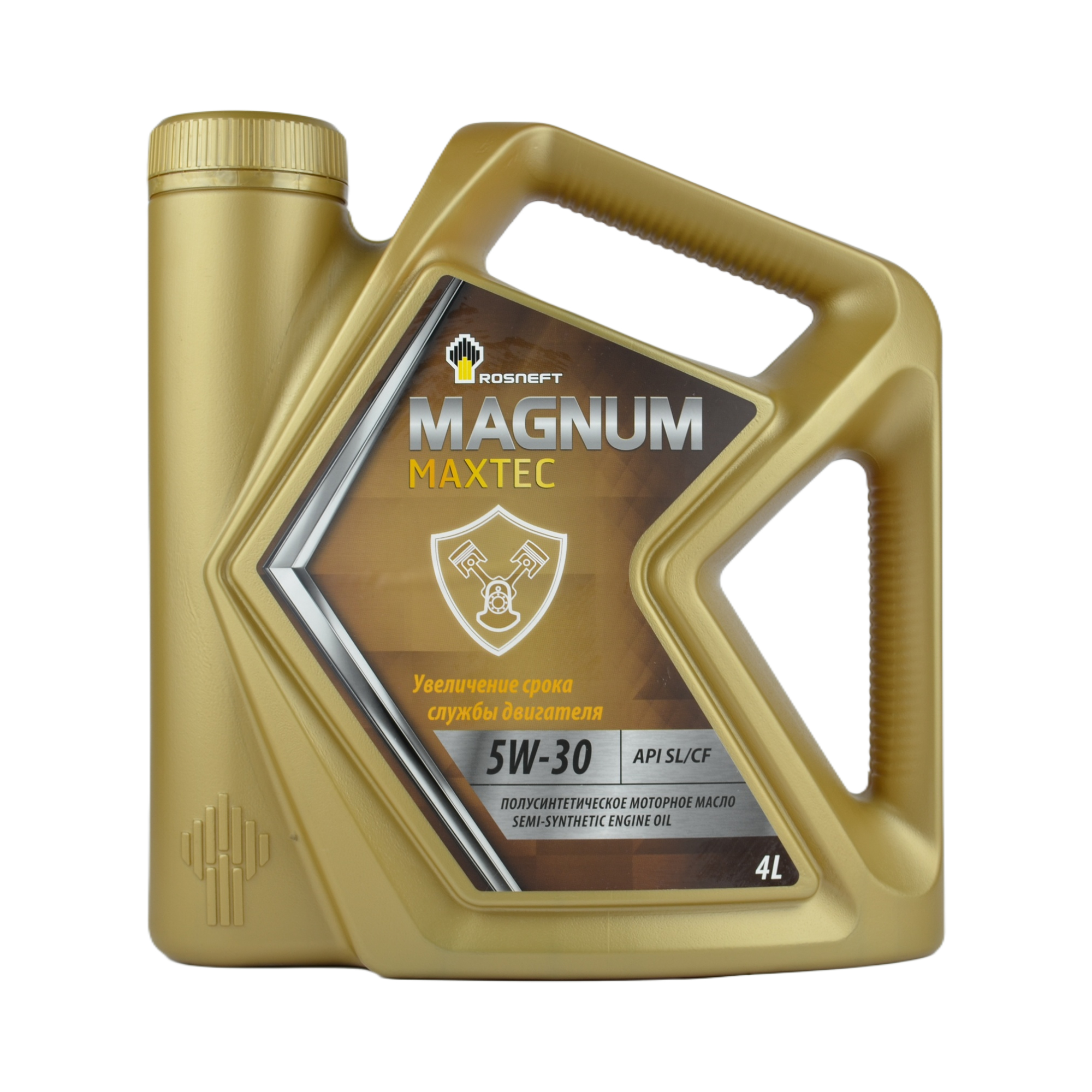 масло Роснефть magnum maxtec 5w30 SL/CF полусинтетика 4л 
