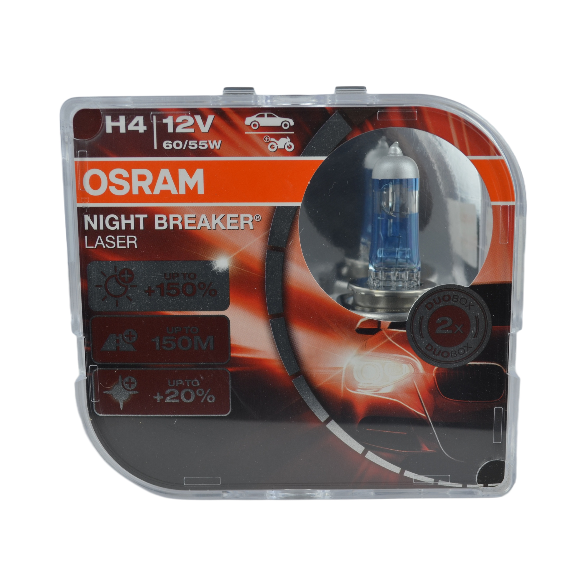 лампа галогеновая Н-4 OSRAM 60/55w (64193NL2 BOX) +150% к-т