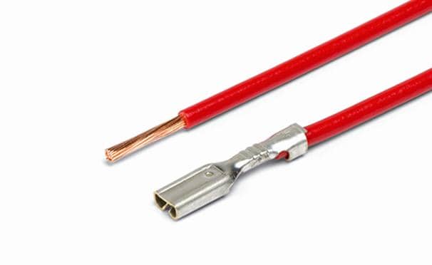 ах-380-01 контакт гнездовой 2.8 с проводом CARGEN (10)