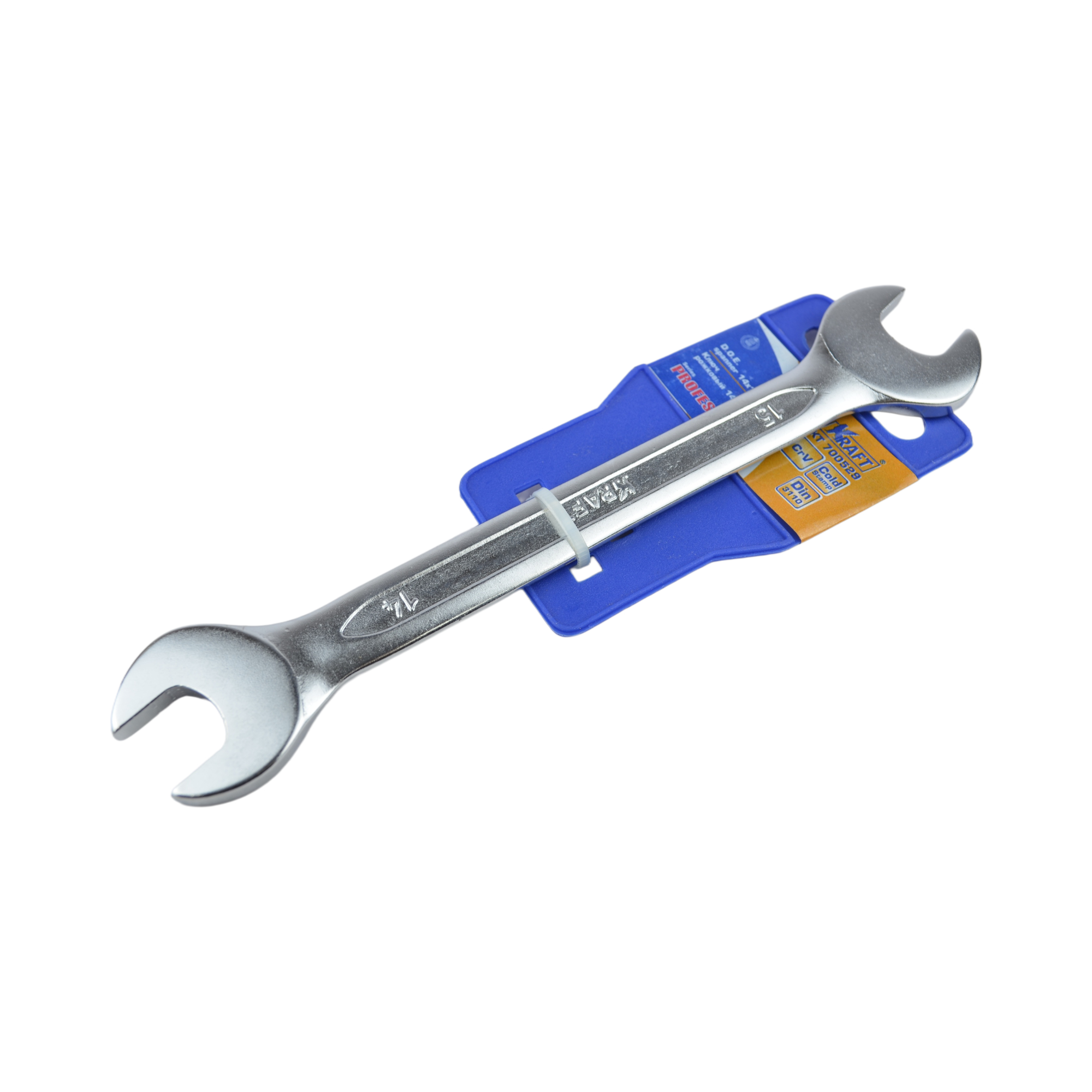 ключ двухсторонний 14х15 KRAFT 700529