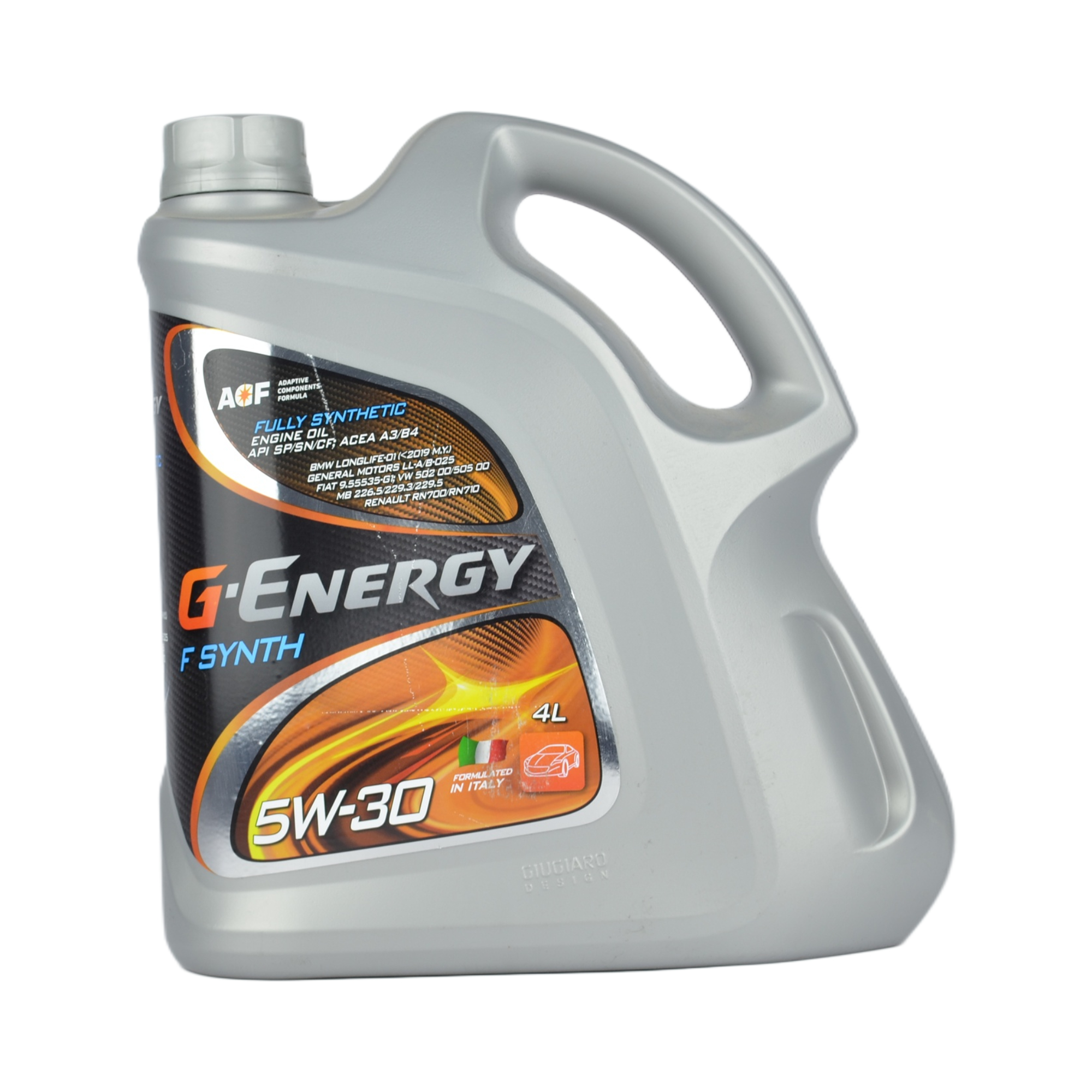 масло G-energy F Synth 5w30 SM/CF A3/B4 синтетика 4л MB-229.5 VW 502 000/505 000 