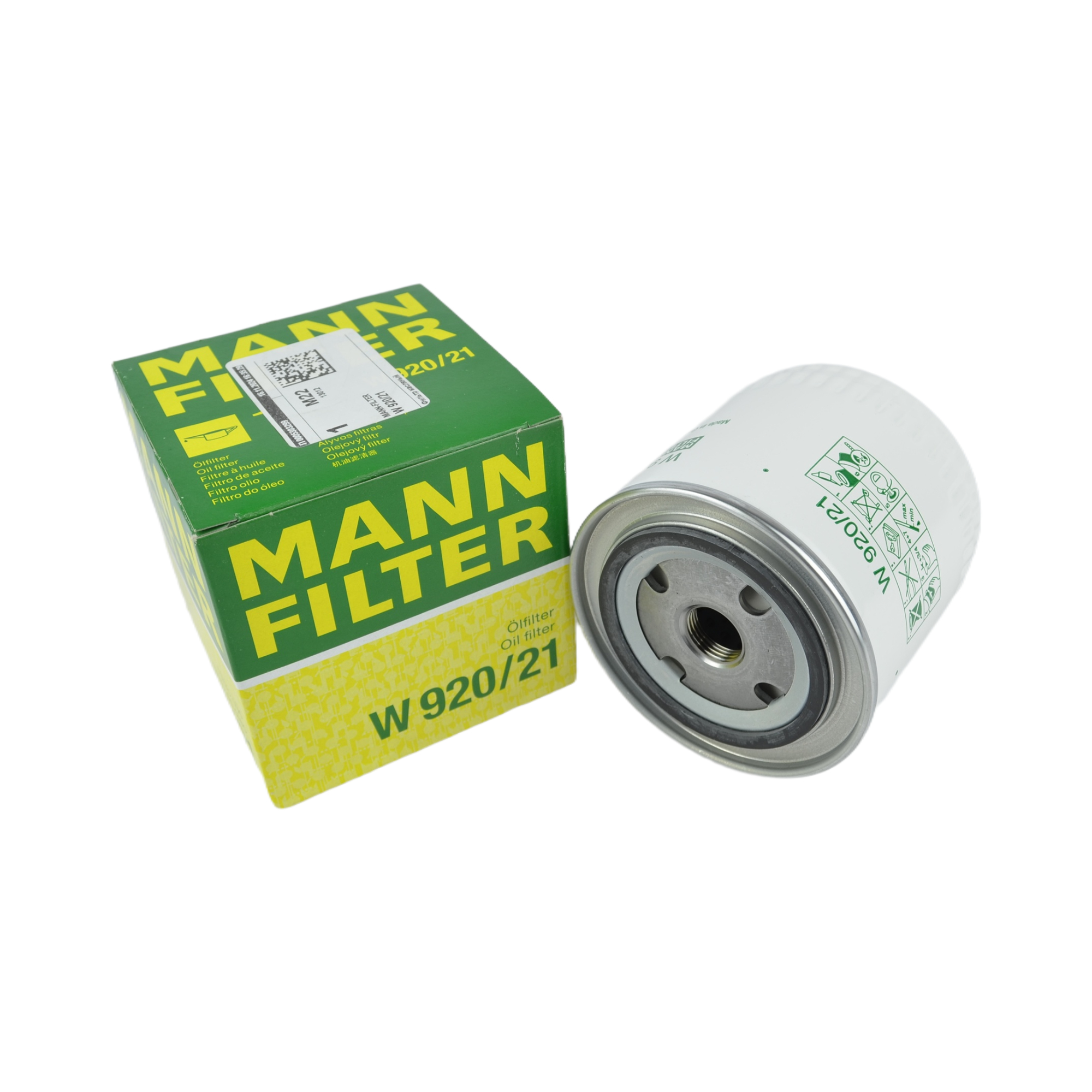 фильтр масляный 2101 MANN W920/21