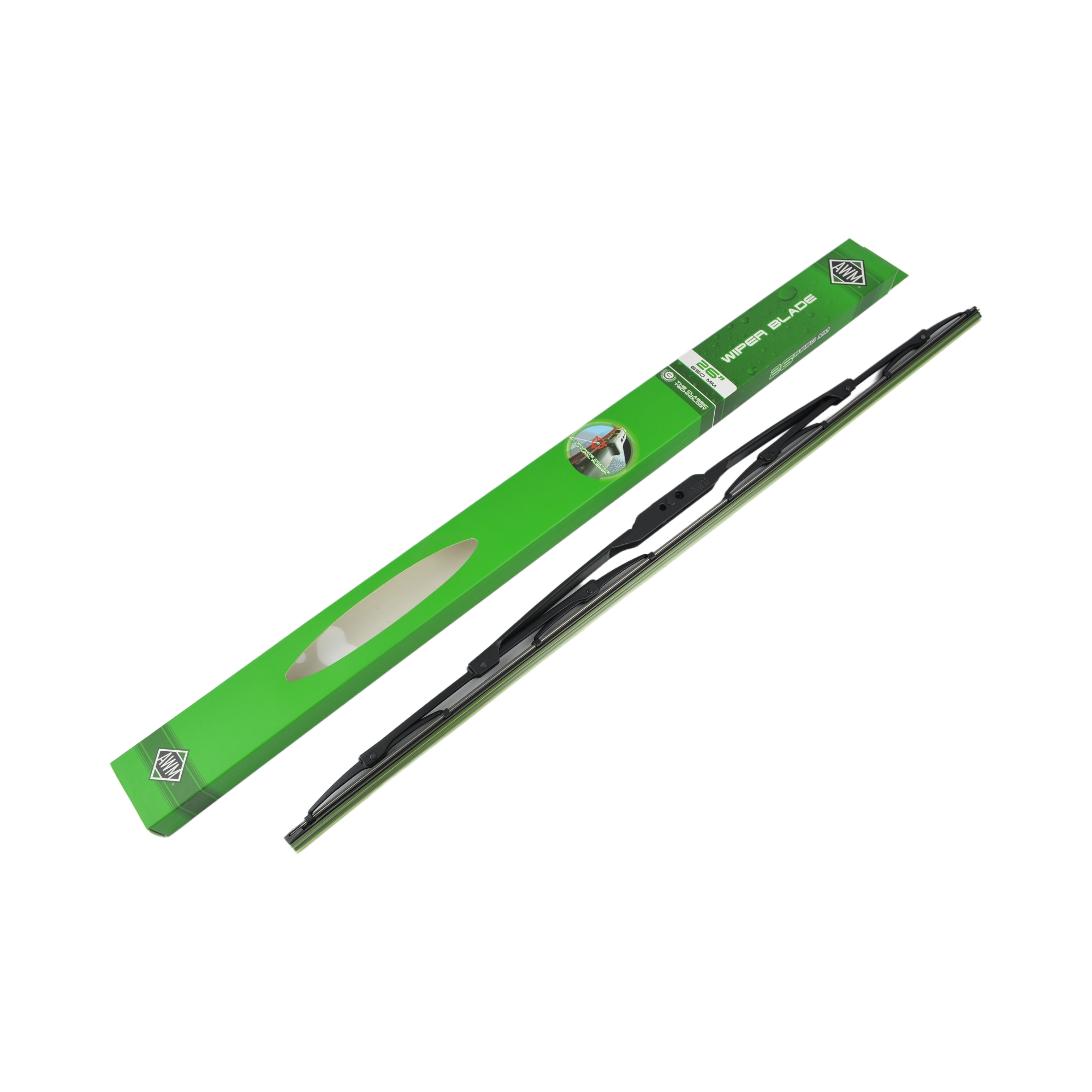 щетка стеклоочистителя 65см каркасная AWM  