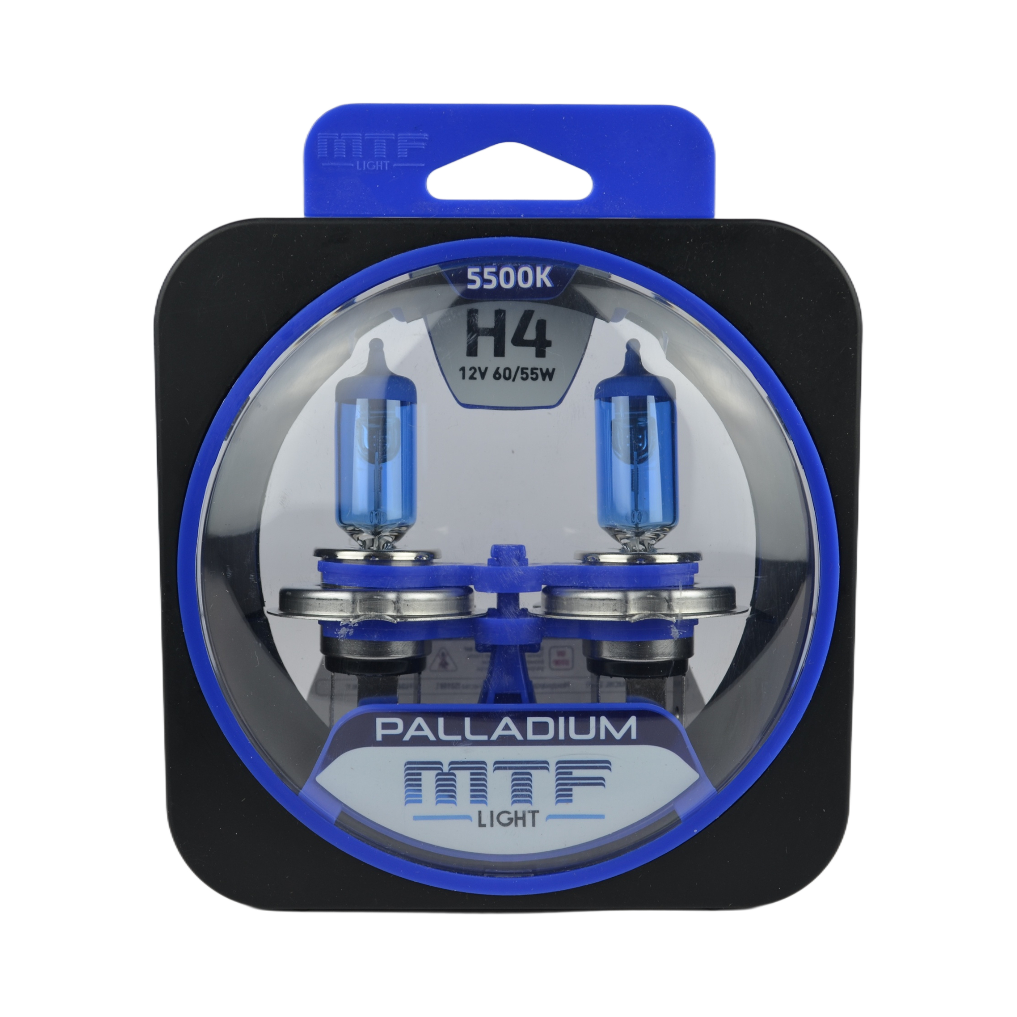 лампа галогеновая Н-4 60/55w MTF Palladium 5500K к-т (6)