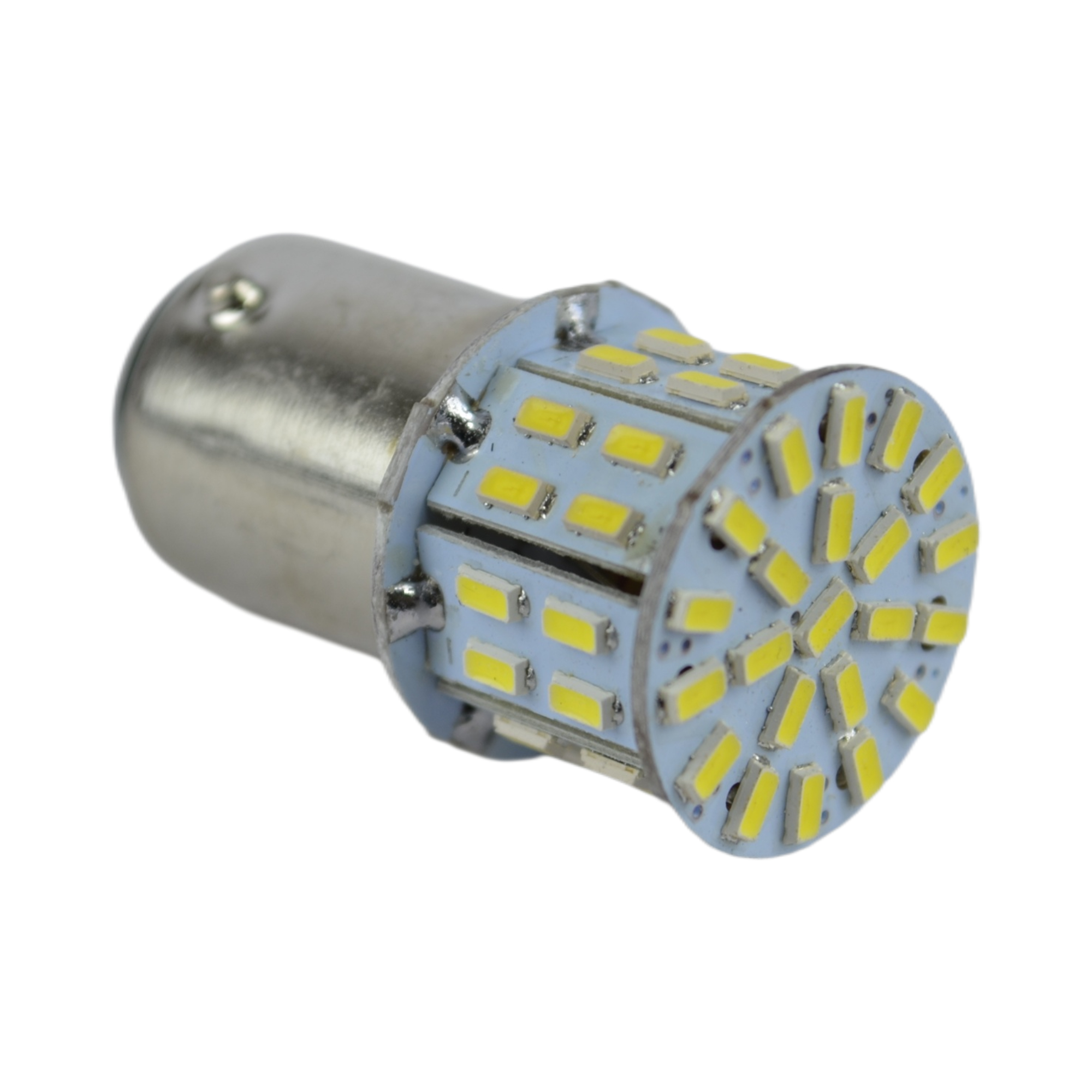 лампа светодиодная T15 (2 контакта) white 12v  2,7w S0008-1157