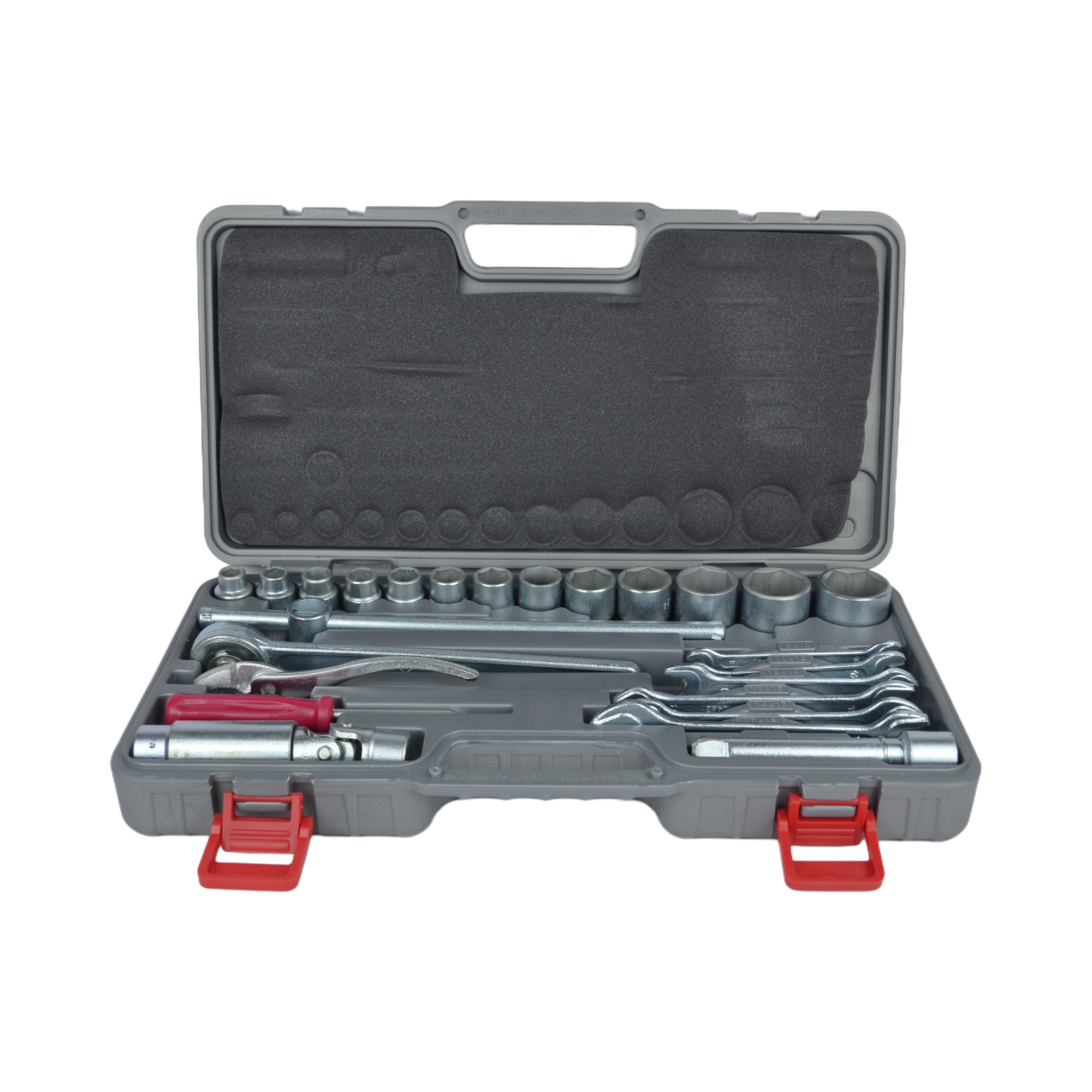 набор инструментов "Автомобилист" с 6-гр головками Новосибирский инструмент 57092025