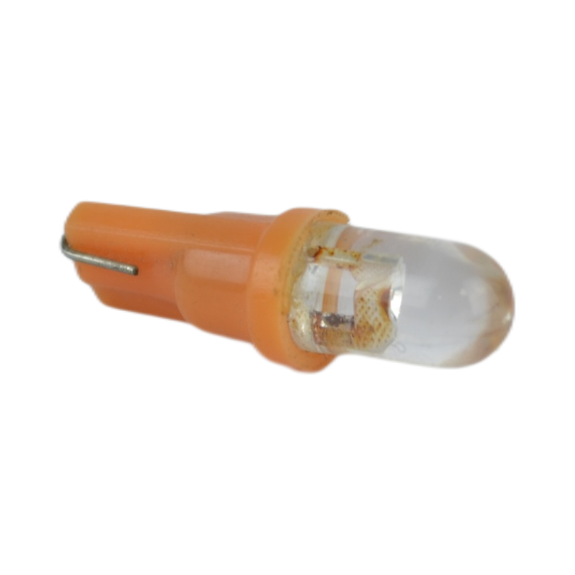 лампа светодиодная T5 W1.2W KRAFT (W2x4.6D) yellow 700076 