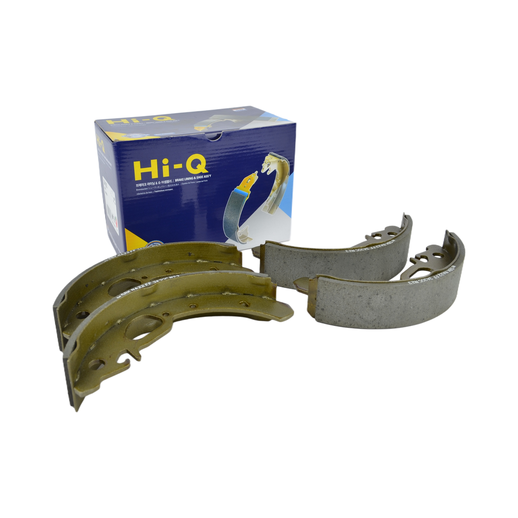 колодки задние 1118 с АБС Hi-Q SA183 к-т