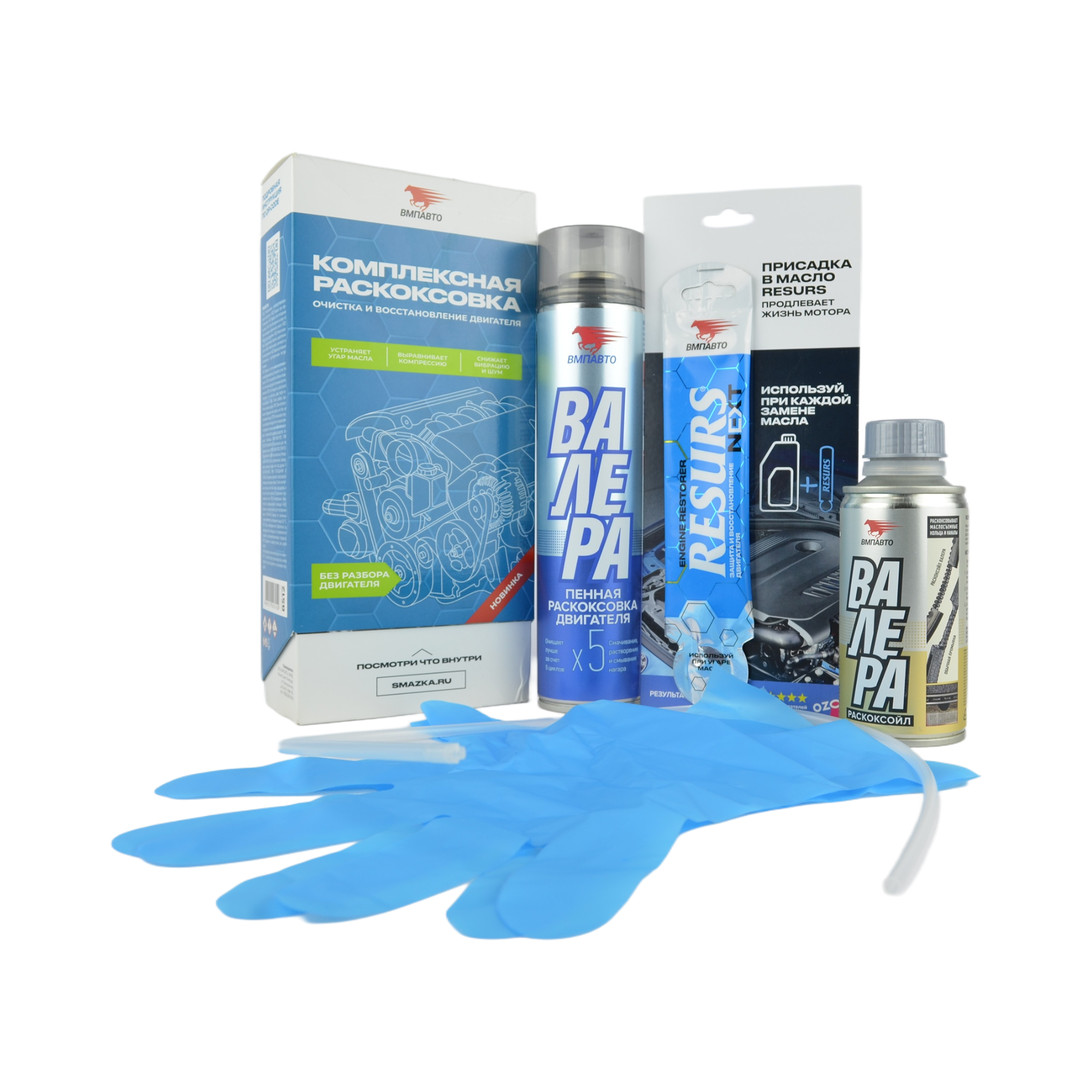 раскоксовка двигателя VMPAUTO "генеральная уборка двигателя" 2,5л