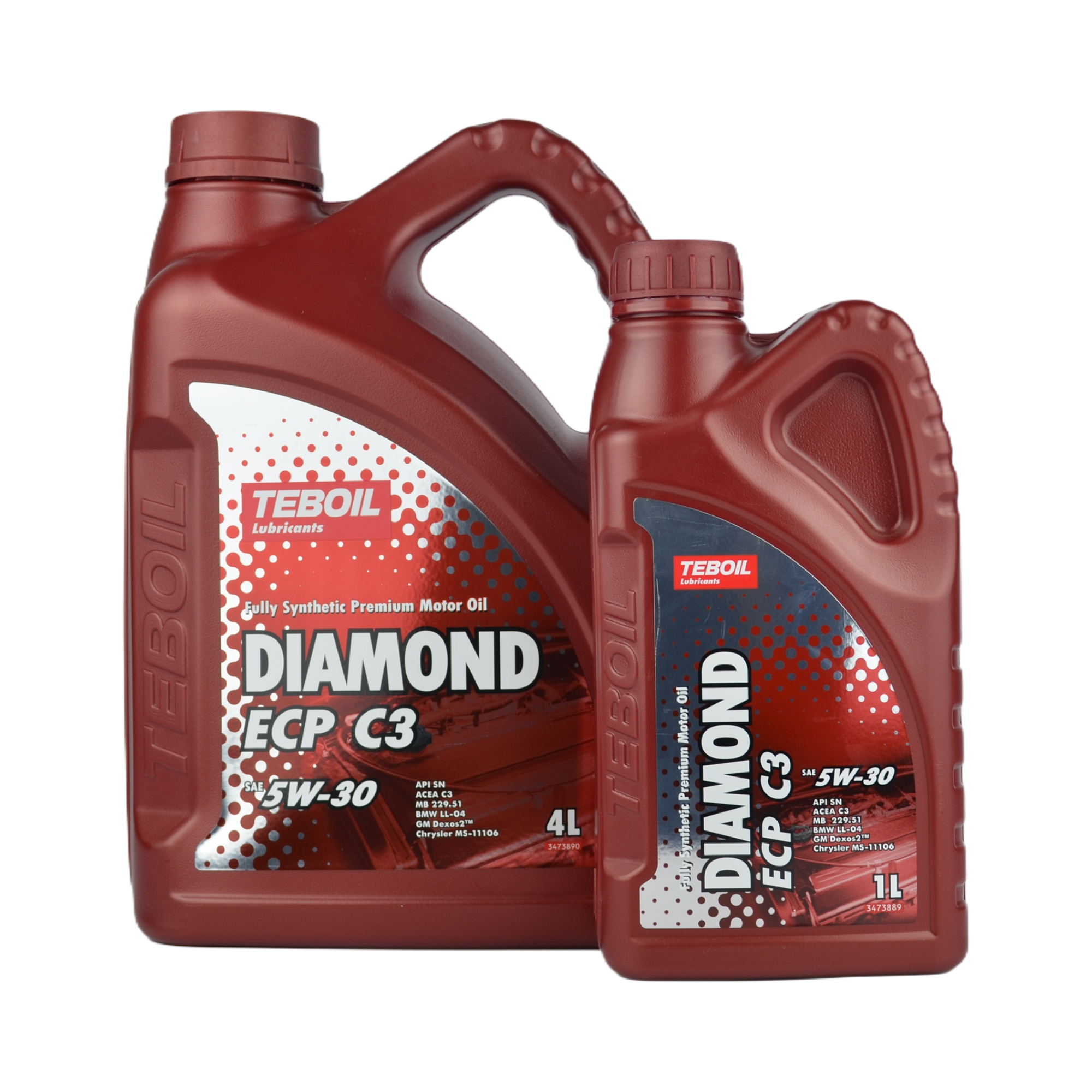 масло TEBOIL DIAMOND ECP C3 5w30 синтетика Акция 4+1л