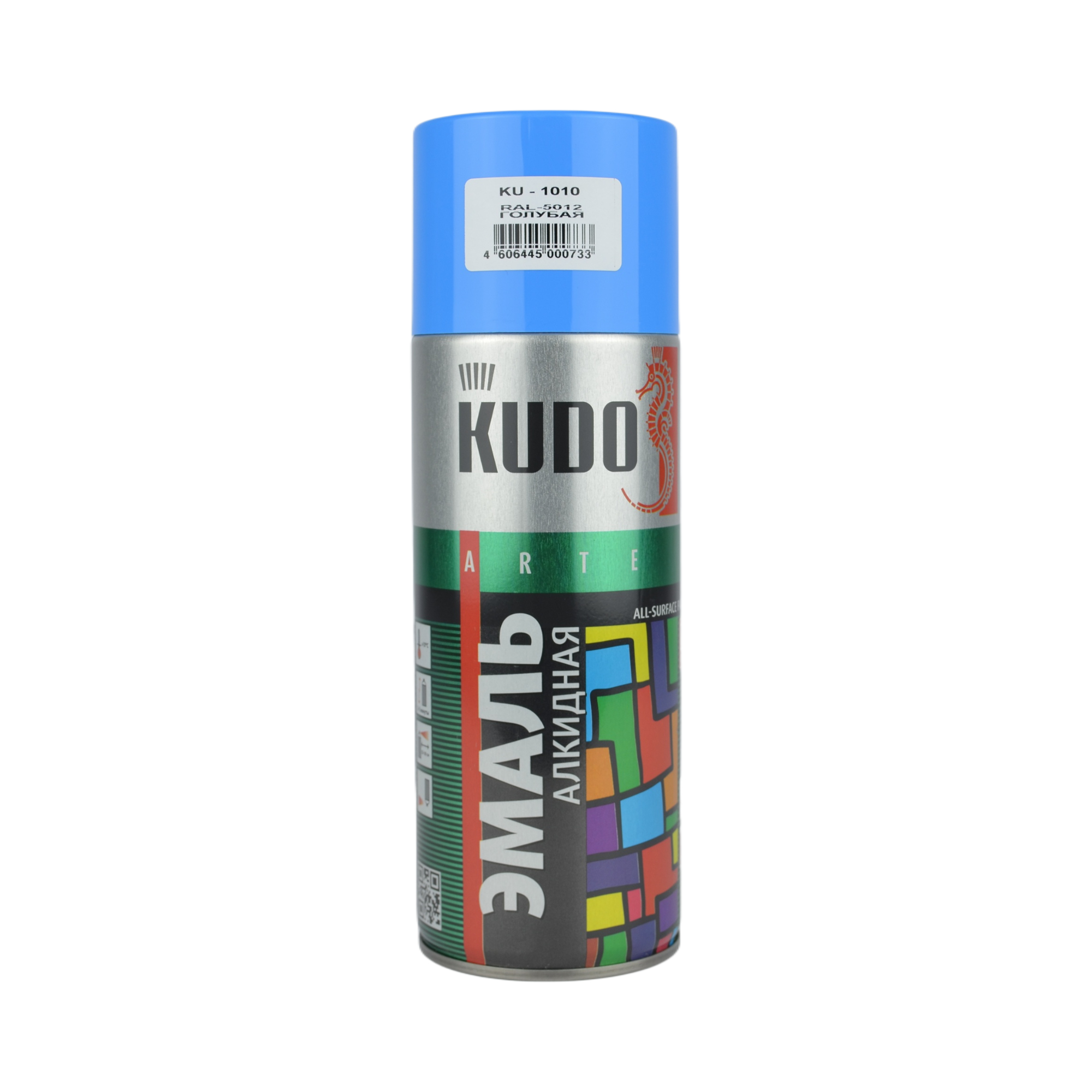 краска KUDO голубая (б/сохн.) 270гр KU1010