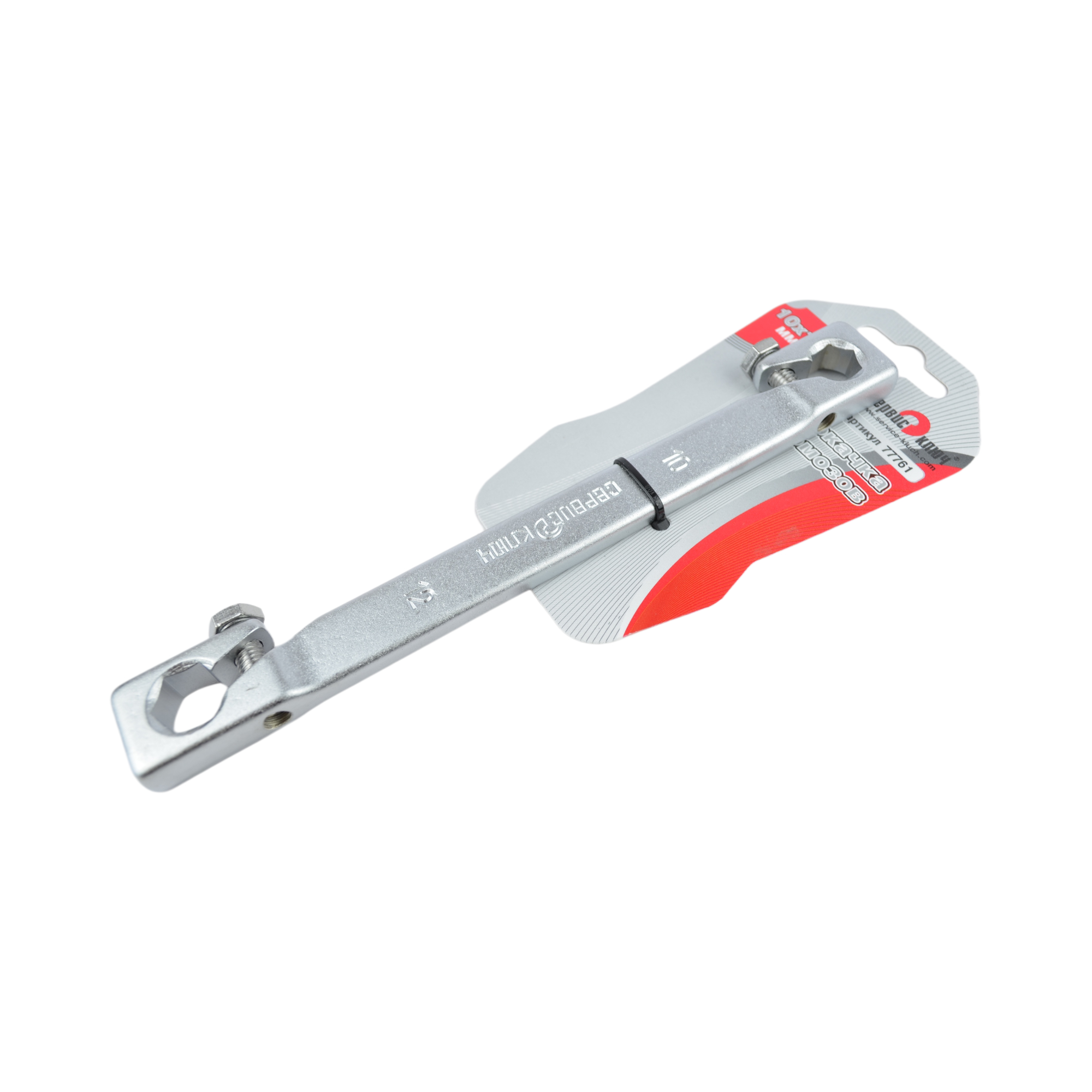 ключ прокачки тормозов 10x12 СЕРВИС КЛЮЧ 77761