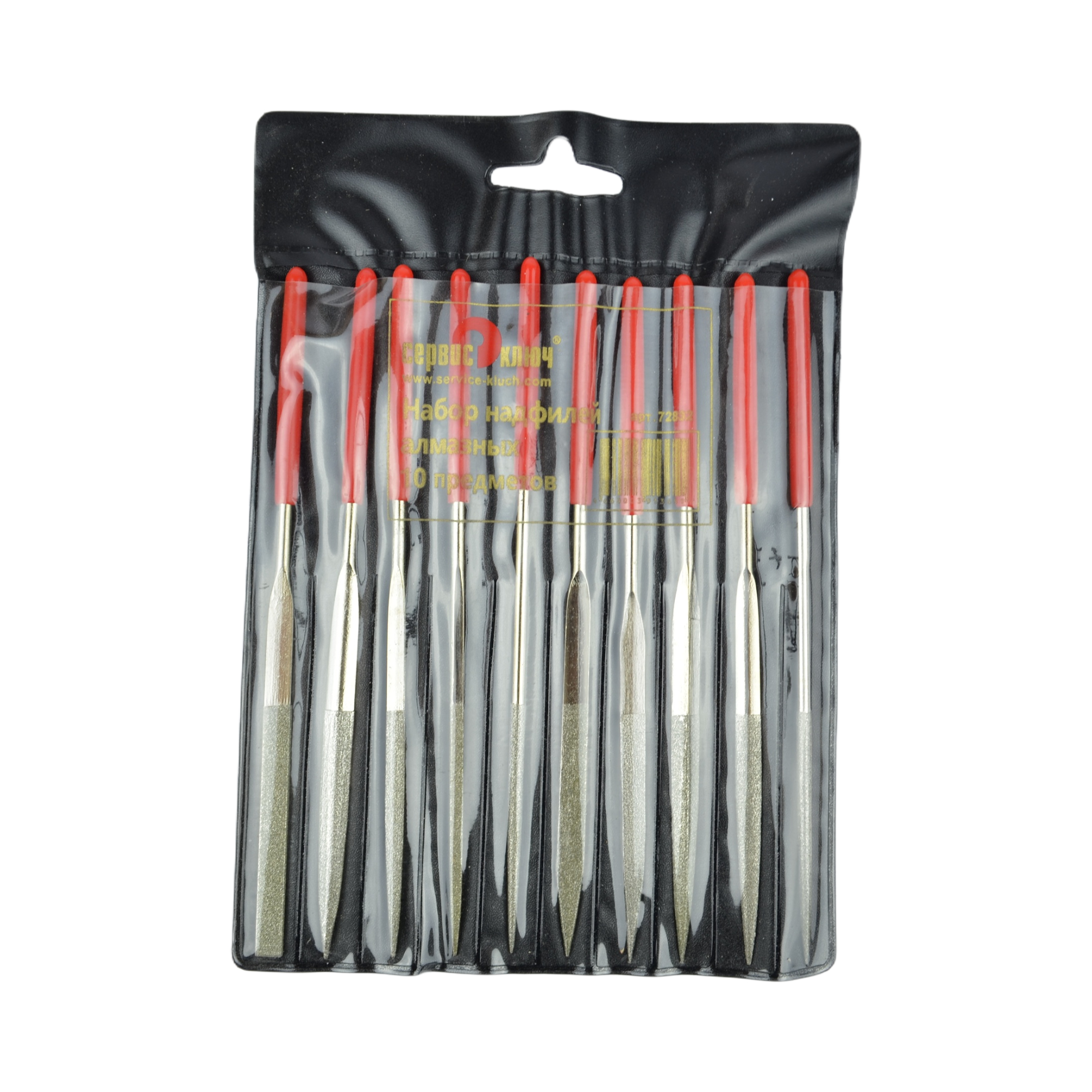 набор надфилей 10 предм. СЕРВИС КЛЮЧ 72832