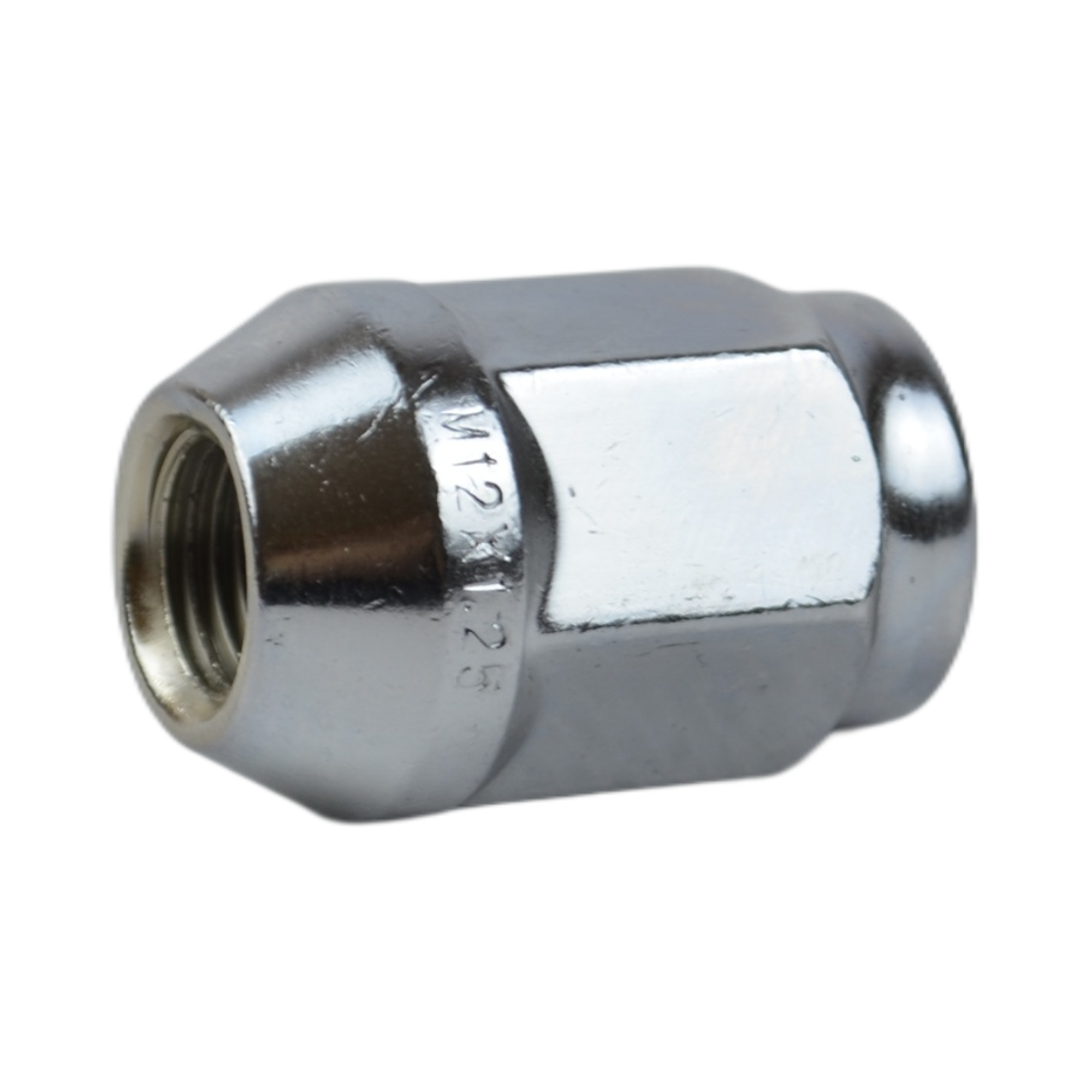 гайка колеса м12х1,25х35 хром, закрытая (ключ 21) 