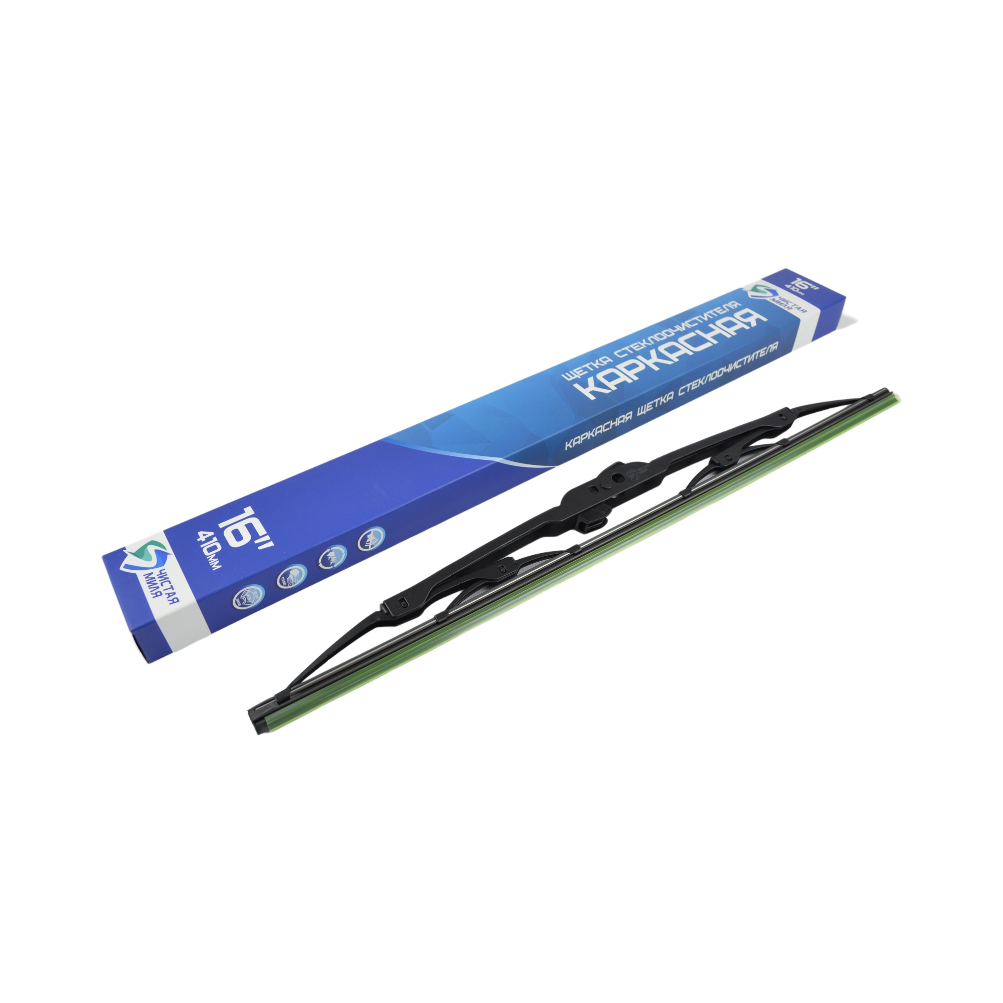 щетка стеклоочистителя 40см каркасная Чистая миля 