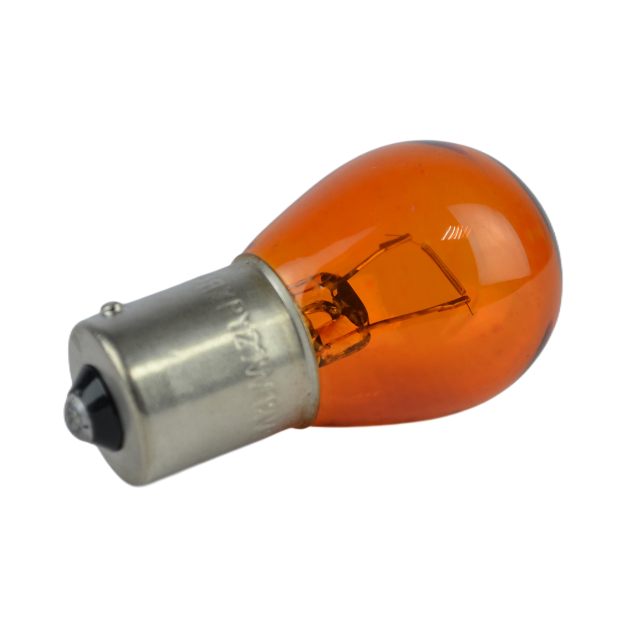 лампа BAU15S 12V 21W 1-контакт. со смещением жёлтая 61218ORANGE