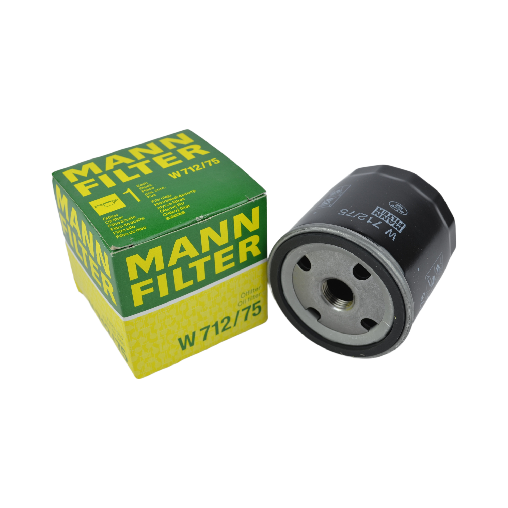 фильтр масляный MANN W712/75 DAEWOO Nexia, 