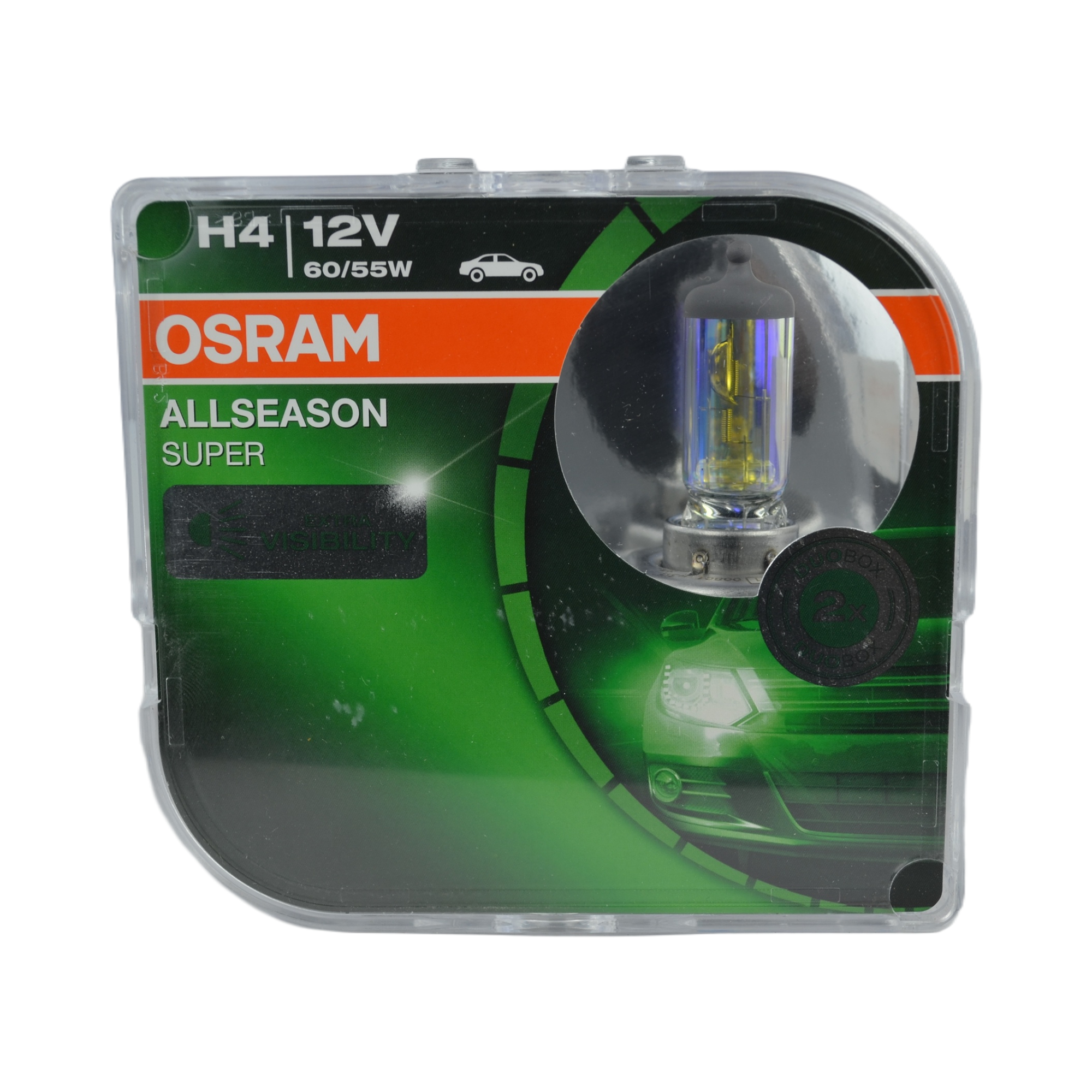 лампа галогеновая Н-4 OSRAM 60/55w (64193ALS-HCB) ALS +30% к-т