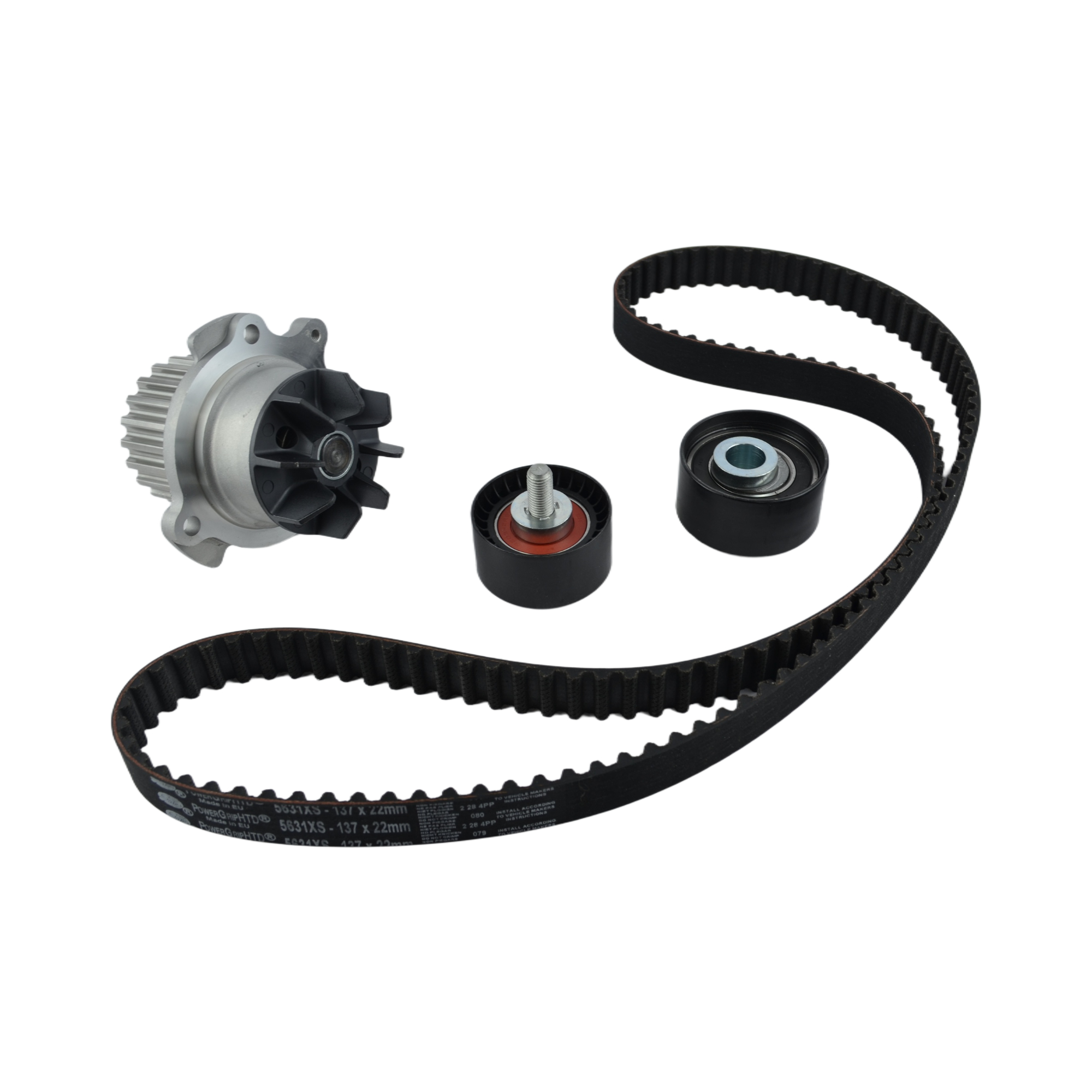 ремкомплект грм 2170 с помпой Gates KP15631XS1